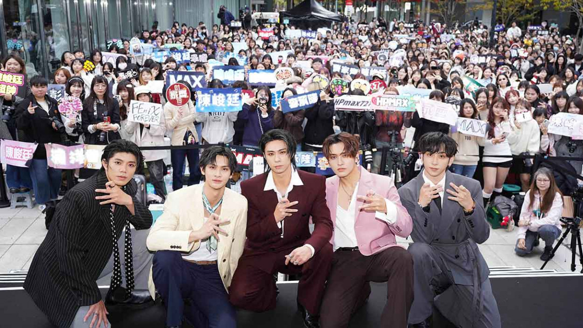 FEniX 首度台北簽唱會 千名救火隊擠爆現場！團員入伍倒數不缺席 現場體能測試笑聲不斷！