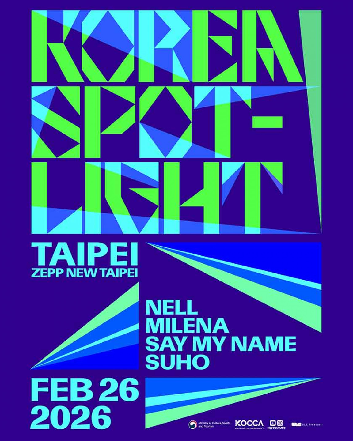 「KOREA SPOTLIGHT」活動海報（ULC Presents 提供）