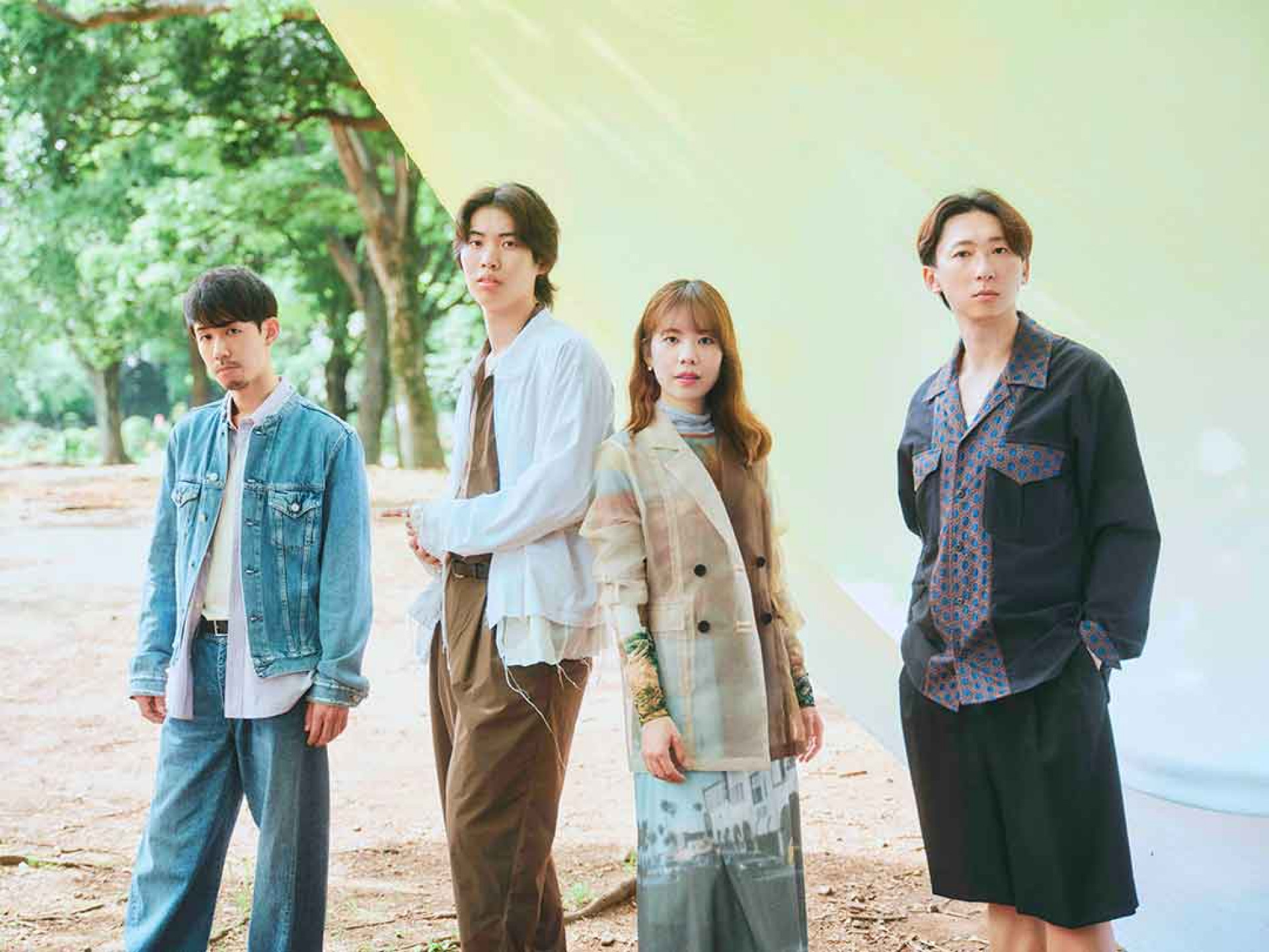 wapiti(左起:工藤健介、織田龍紀、吉村瑠莉、HARMAN)