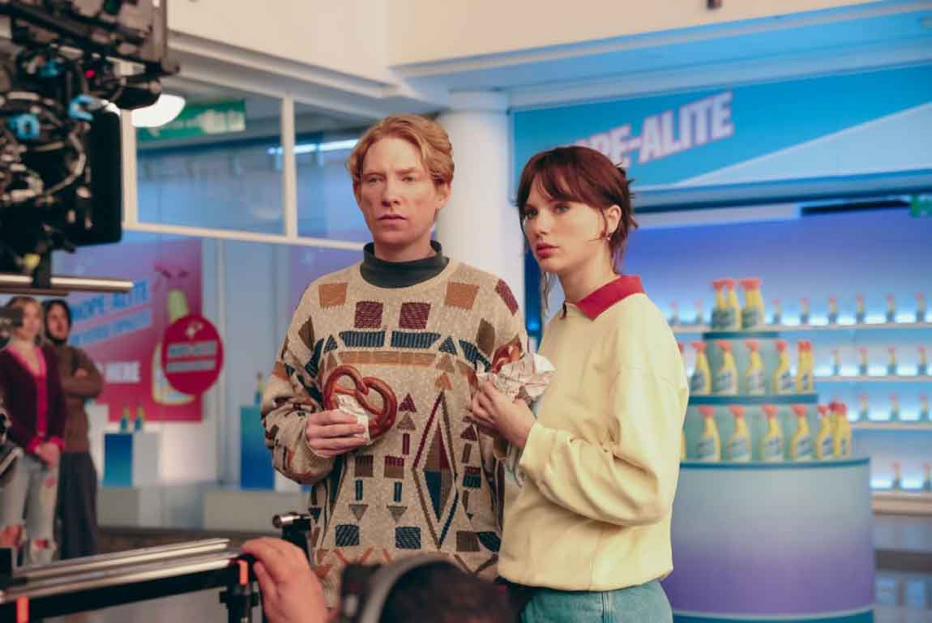 泰勒絲與多姆納爾格里森-翻攝自Taylor Swift Instagram