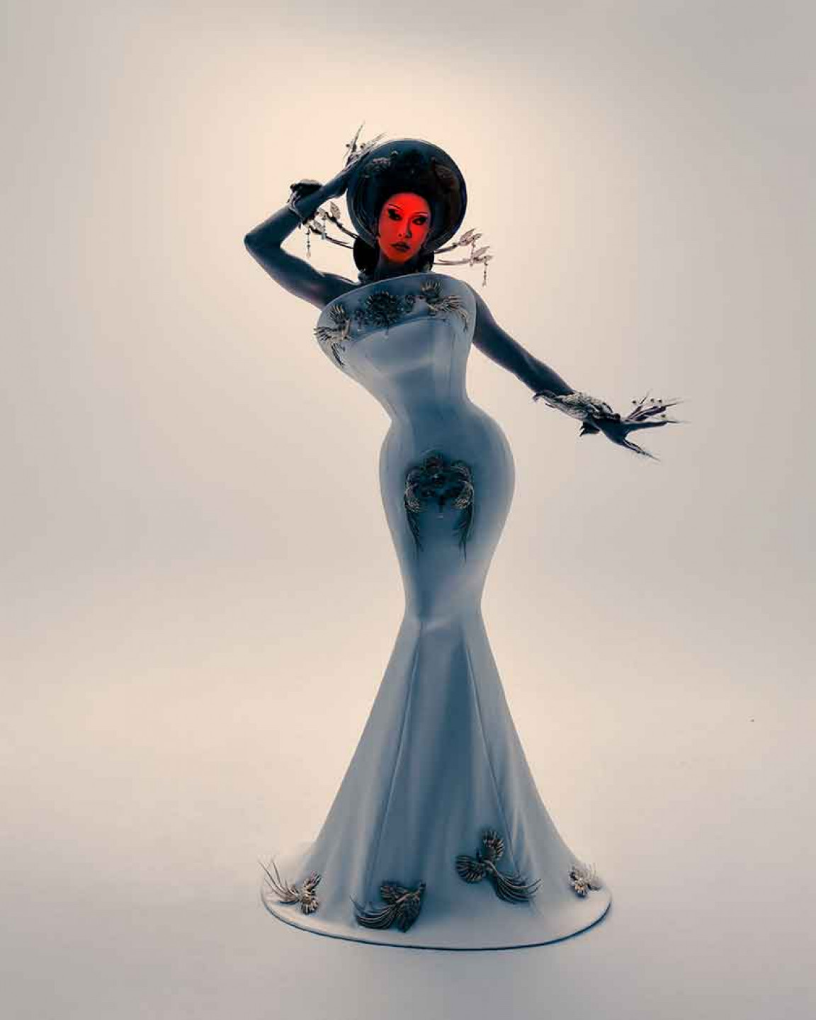 合體「蕉佛」妮妃雅張力十足!台灣首次音樂祭邀請變裝皇后登上萬人舞台(攝影師:周墨)