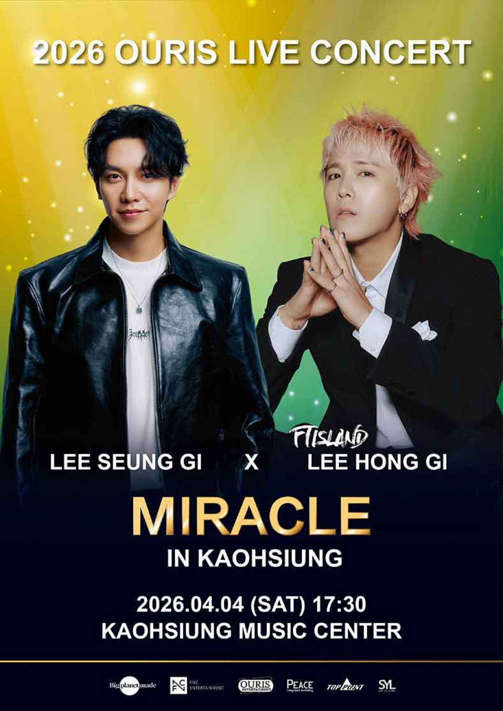 《2026 OURIS LIVE CONCERT [MIRACLE] IN KAOHSIUNG》