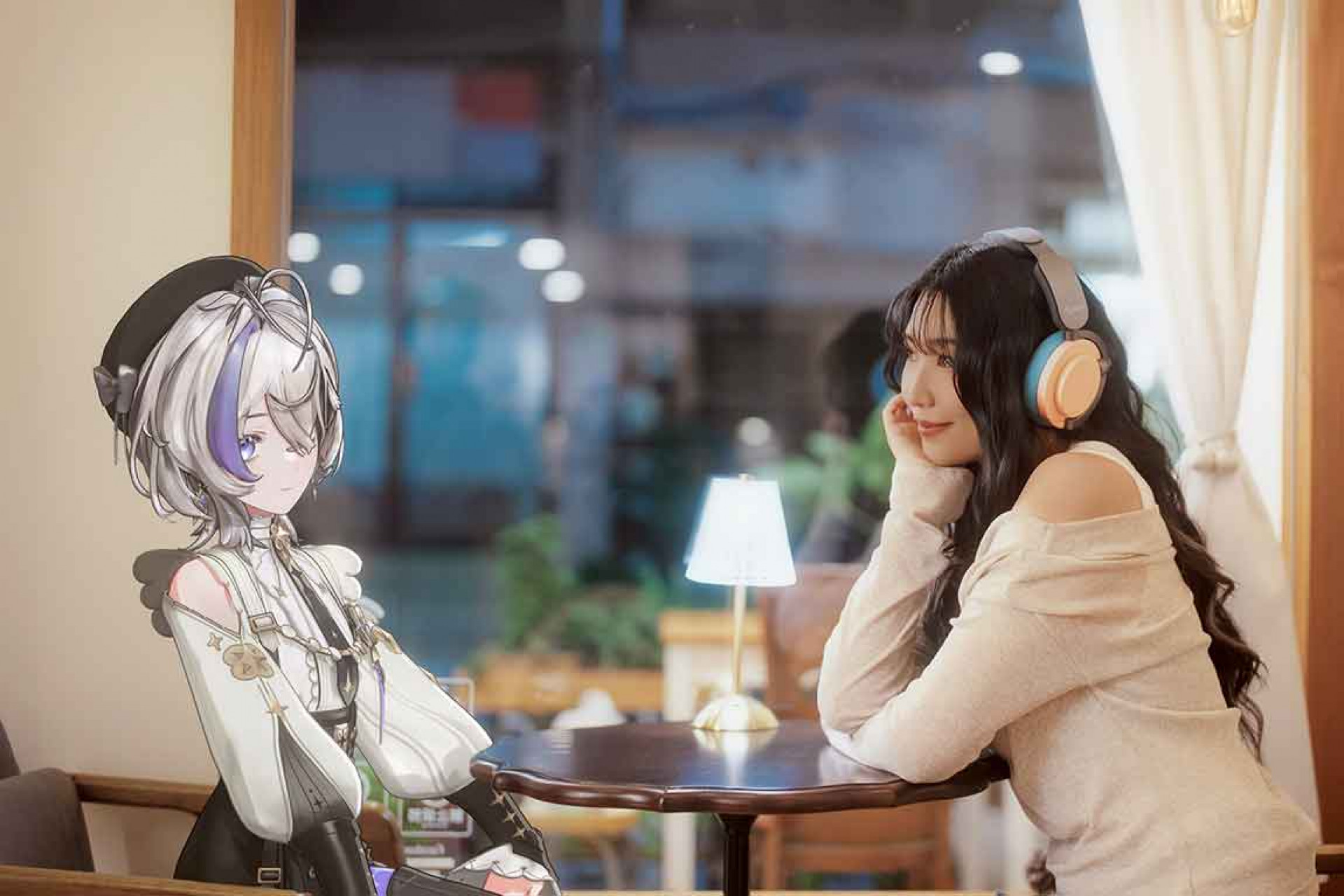 黃玠瑋與《極深空計畫》成員之一埃穆亞