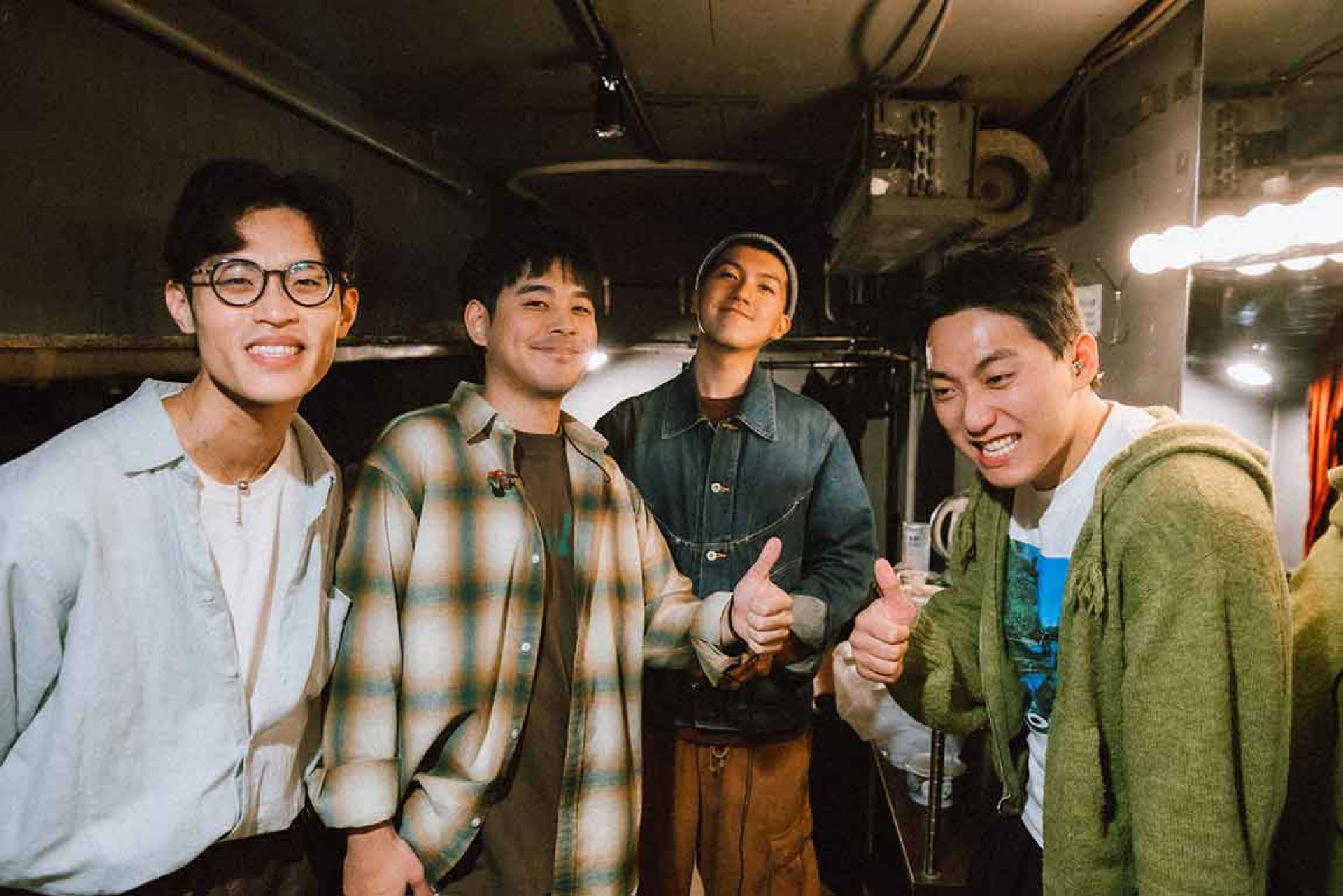 soulfa 靈魂沙, 左起:合作鼓手、PooPoo、本山、亨利(圖_ 放飛音樂 提供)