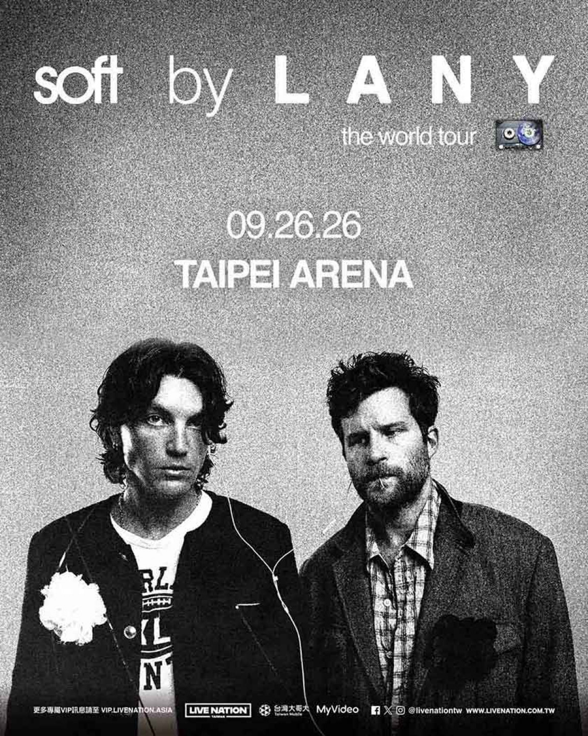 十年內進化十倍 LANY首登台北小巨蛋 - Live Nation Taiwan 提供