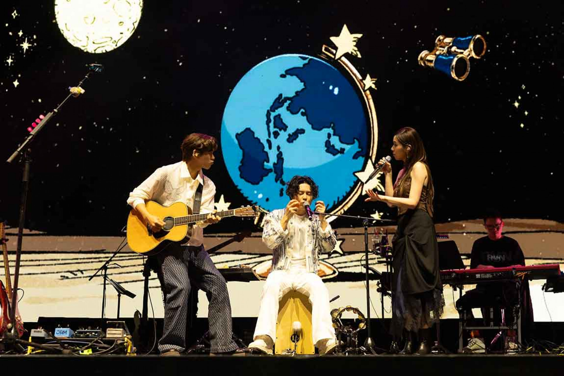 告五人演唱會合唱聲浪席捲雪梨達令港。（相信音樂提供）