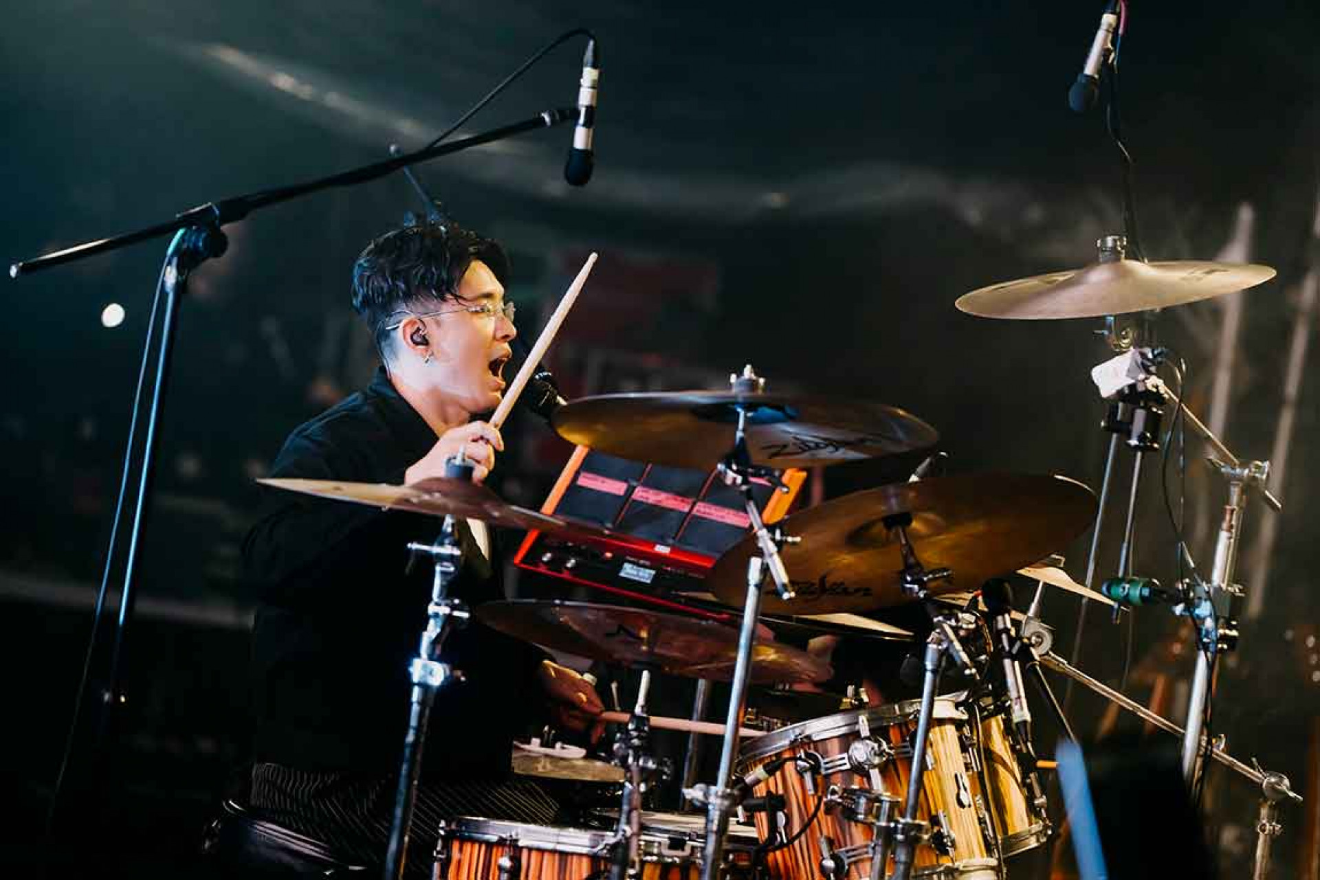 美秀集團鼓手鍾錡（浮現祭 EMERGE FEST 提供）