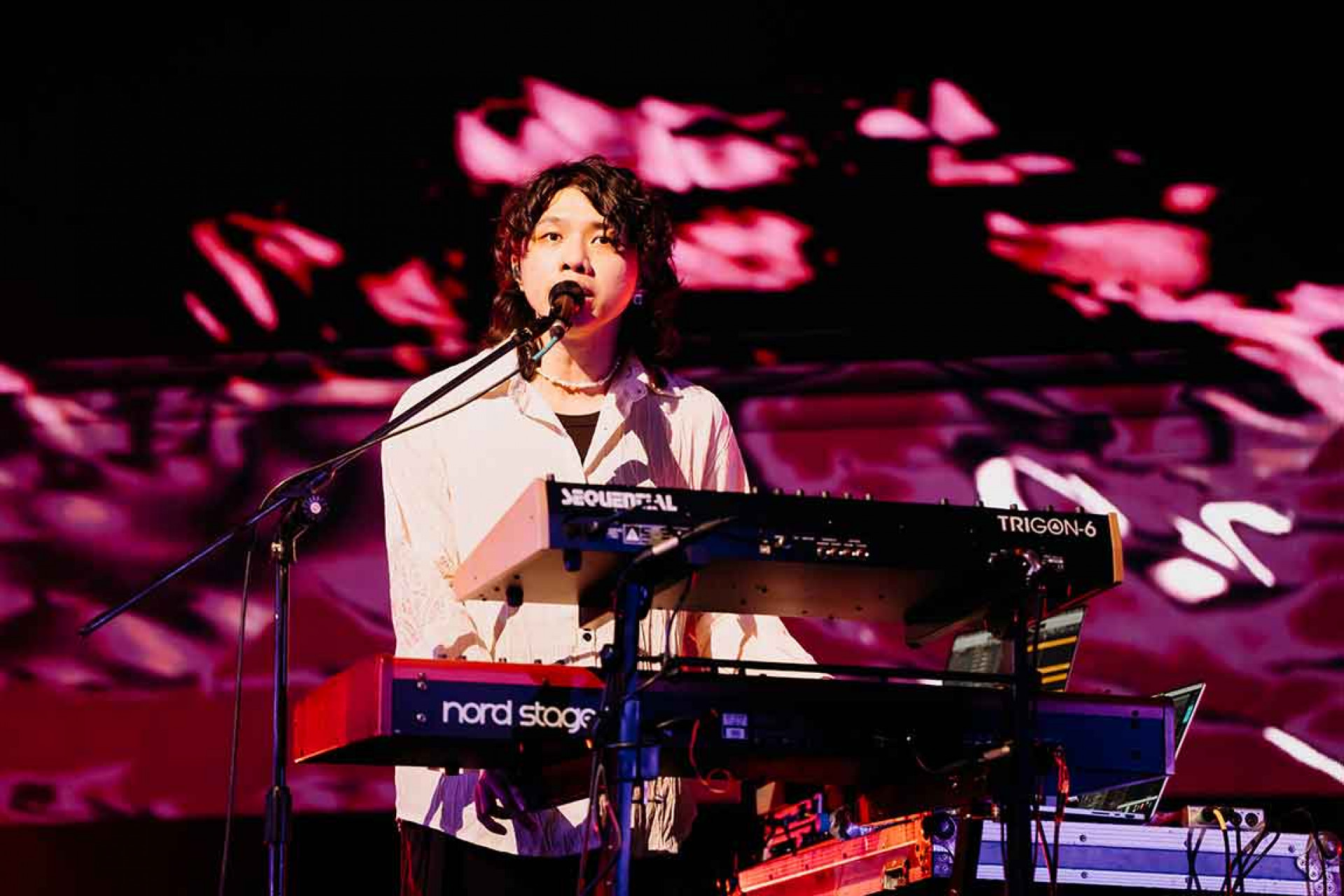 美秀集團鍵盤手冠佑(浮現祭 EMERGE FEST 提供)