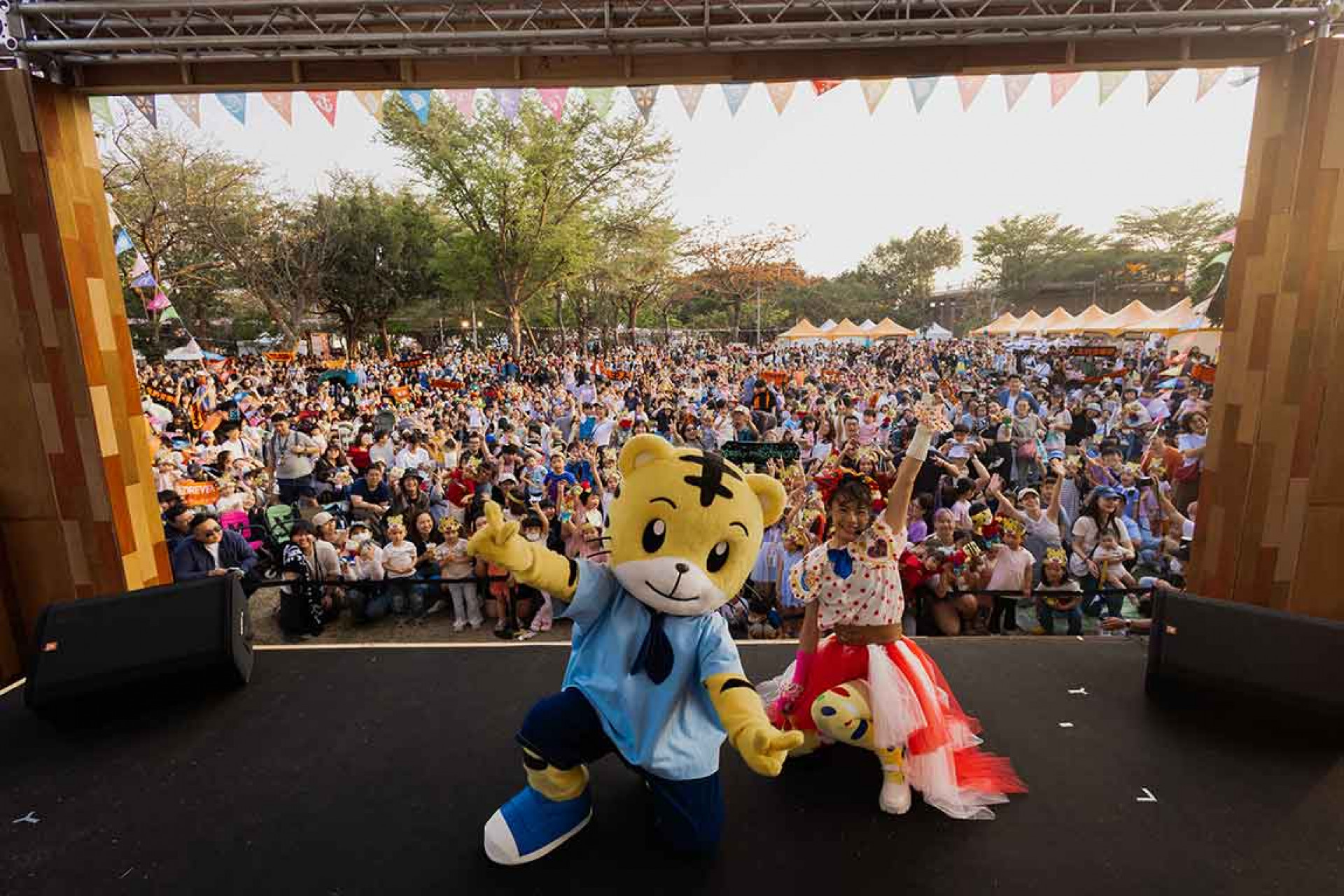 巧虎贏得滿堂彩