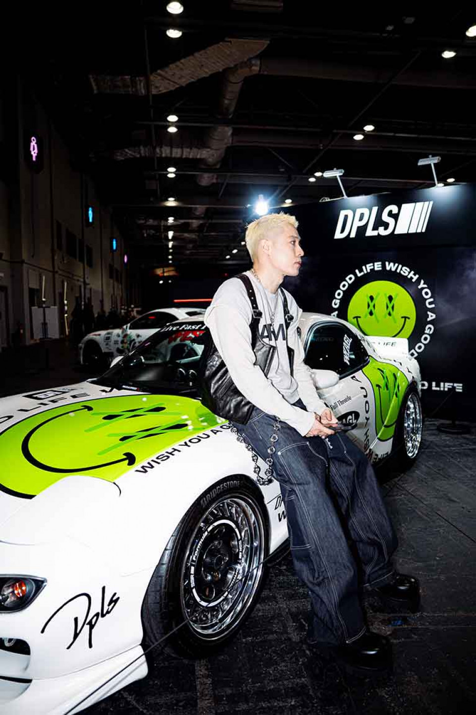 周湯豪驚喜展出專屬訂製的「好命專車」