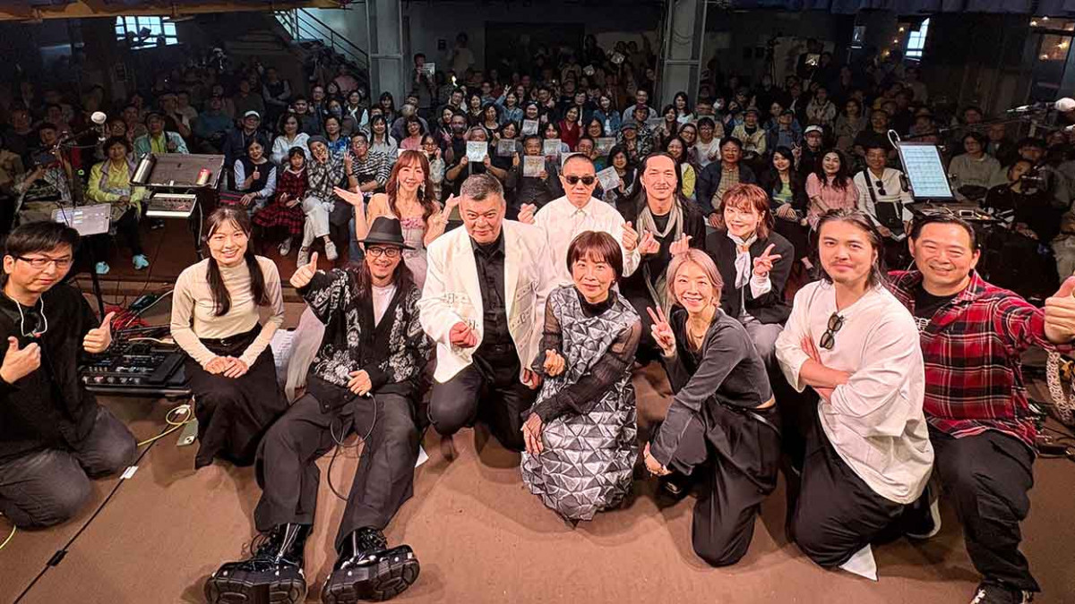 傳承島嶼心跳！《時間ê皺紋》演唱會感動落幕 歌手許霈文和詩人周星瀚首度合作出演