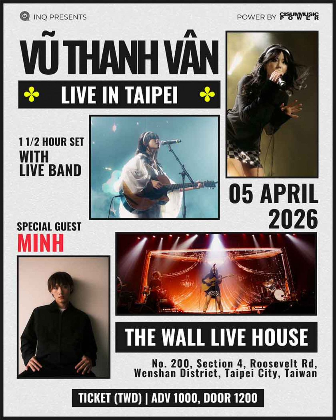 Vũ Thanh Vân Live in Taipei