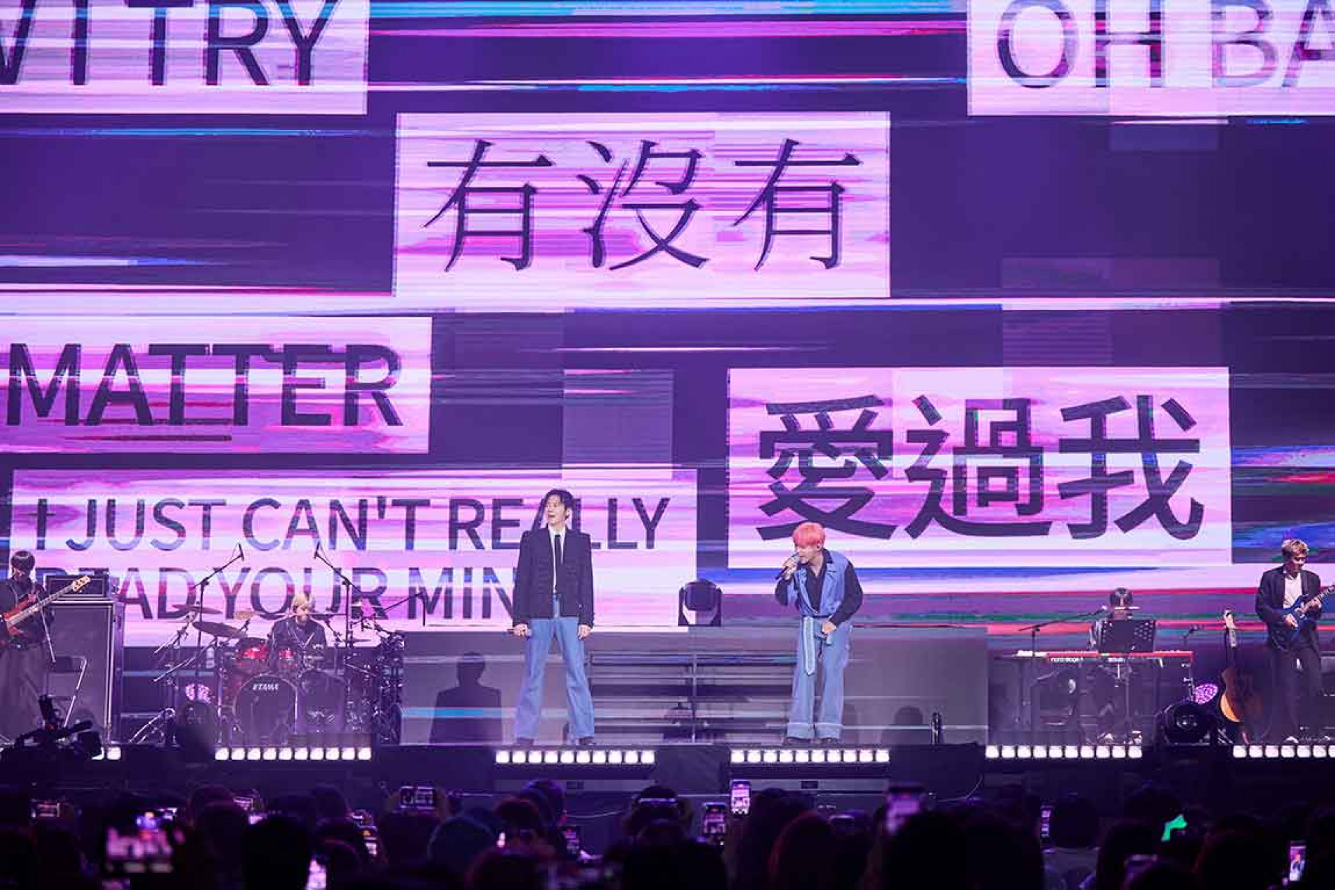 (左起)李國毅、炎亞綸合唱〈二分之一〉成為亮點，李國毅自爆：我也好想成為炎亞綸  ( 晴空鳥 提供 )