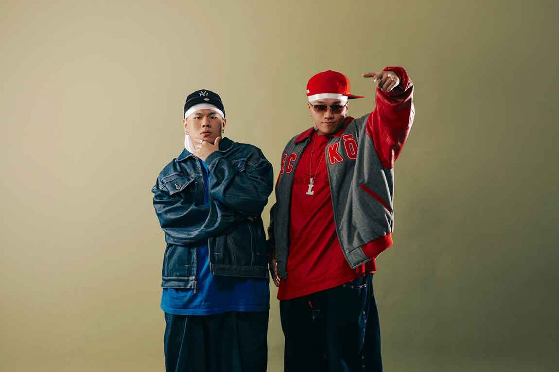 金音新人阿跨面(右)X最強戰友寶寶熊(左) 兄弟聯手出奇招!