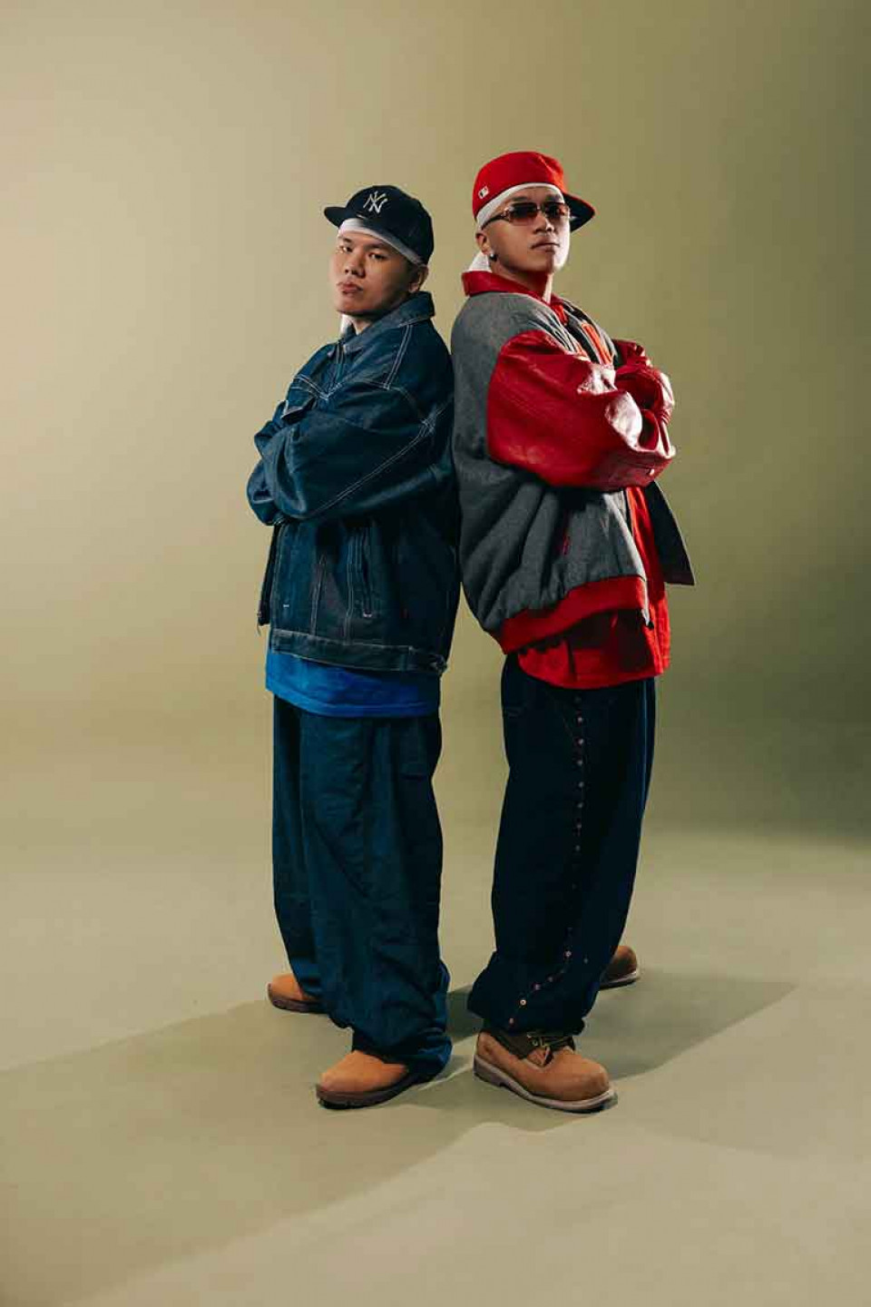 寶寶熊（左）、阿跨面（右）