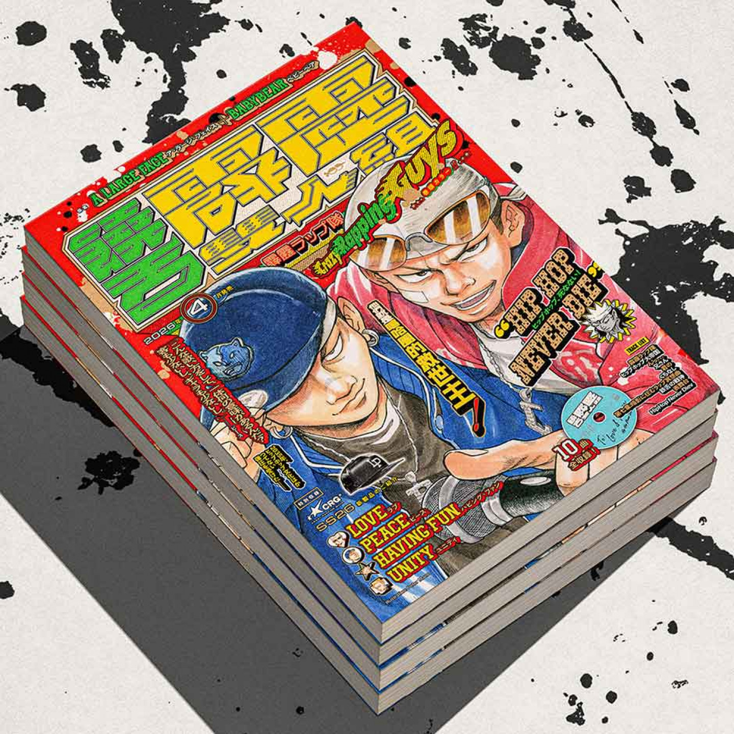 實體專輯設計以漫畫呈現 致敬 2000 年代經典嘻哈靈魂