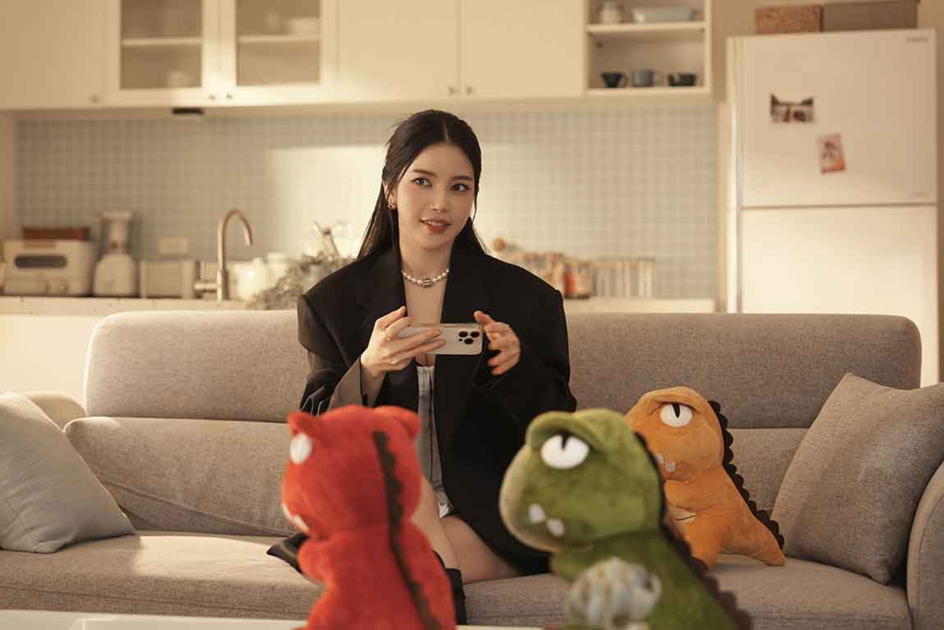 Solar頌樂在遊戲中的配音「好膽麥走」、「兩顆草仔粿」成為網友迷因(照片提供:種子音樂)