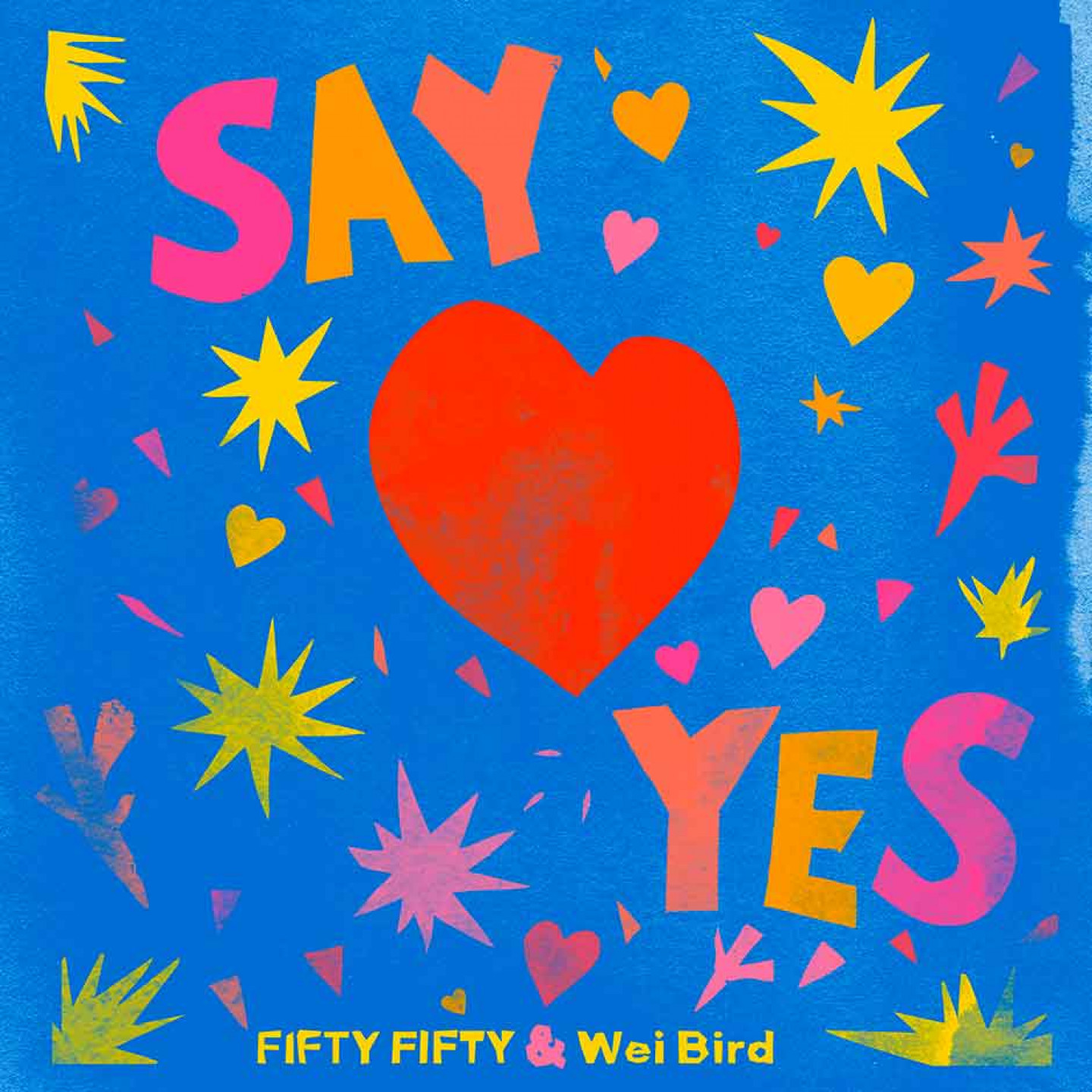 〈Say Yes!〉單曲封面
