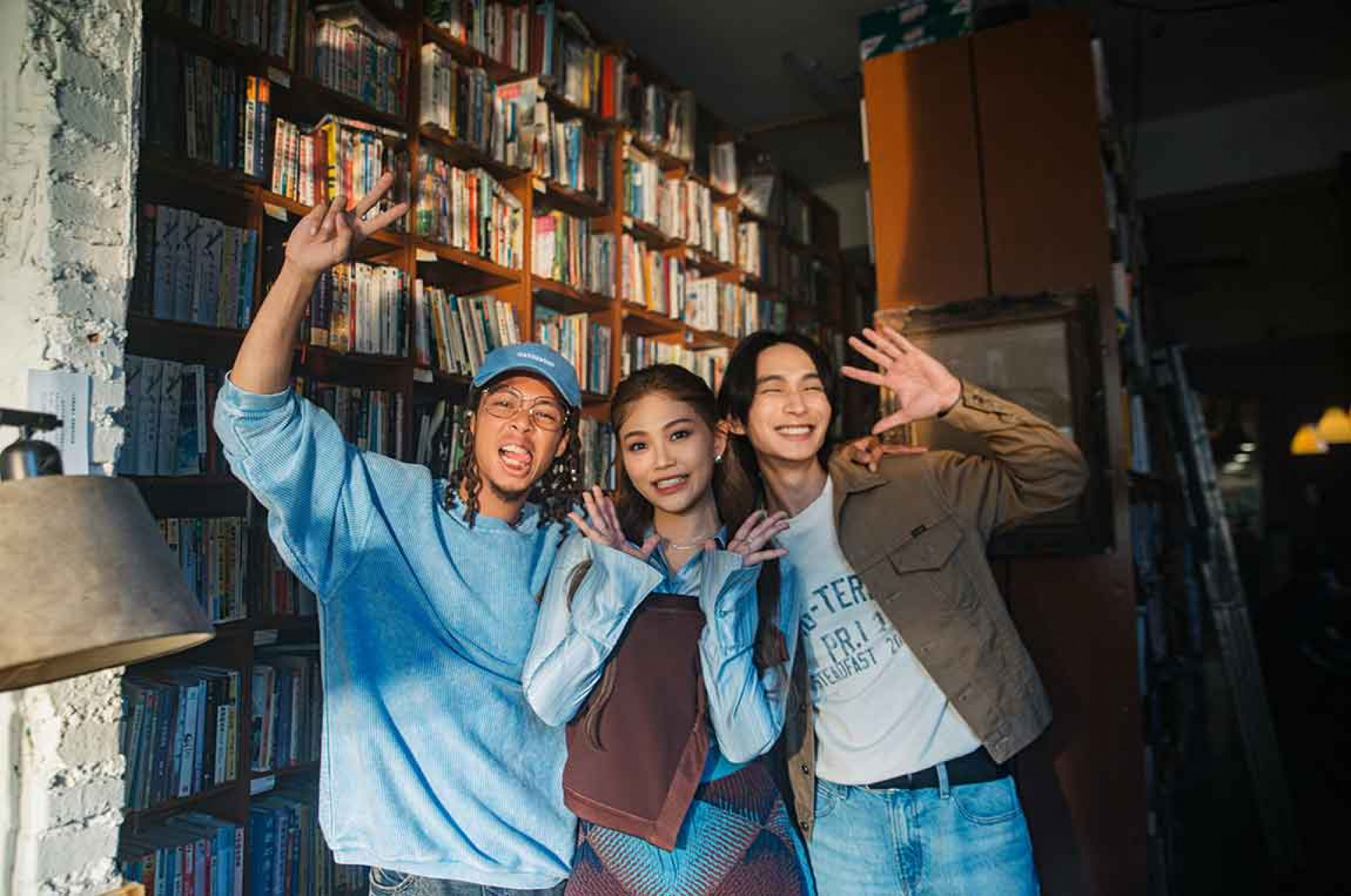 Birdy導演(左起)、DIOR大穎、黃河