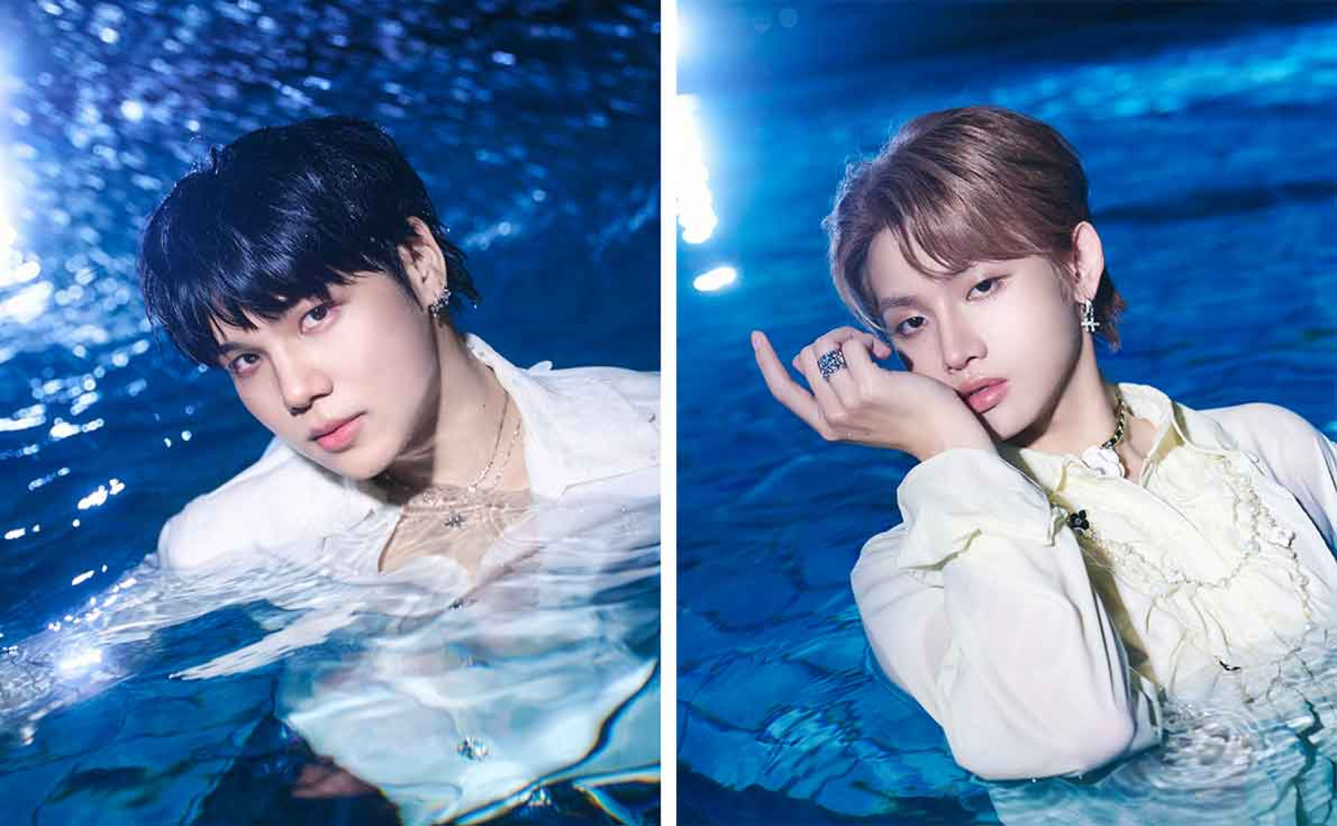 (左)Mikey、(右)李定