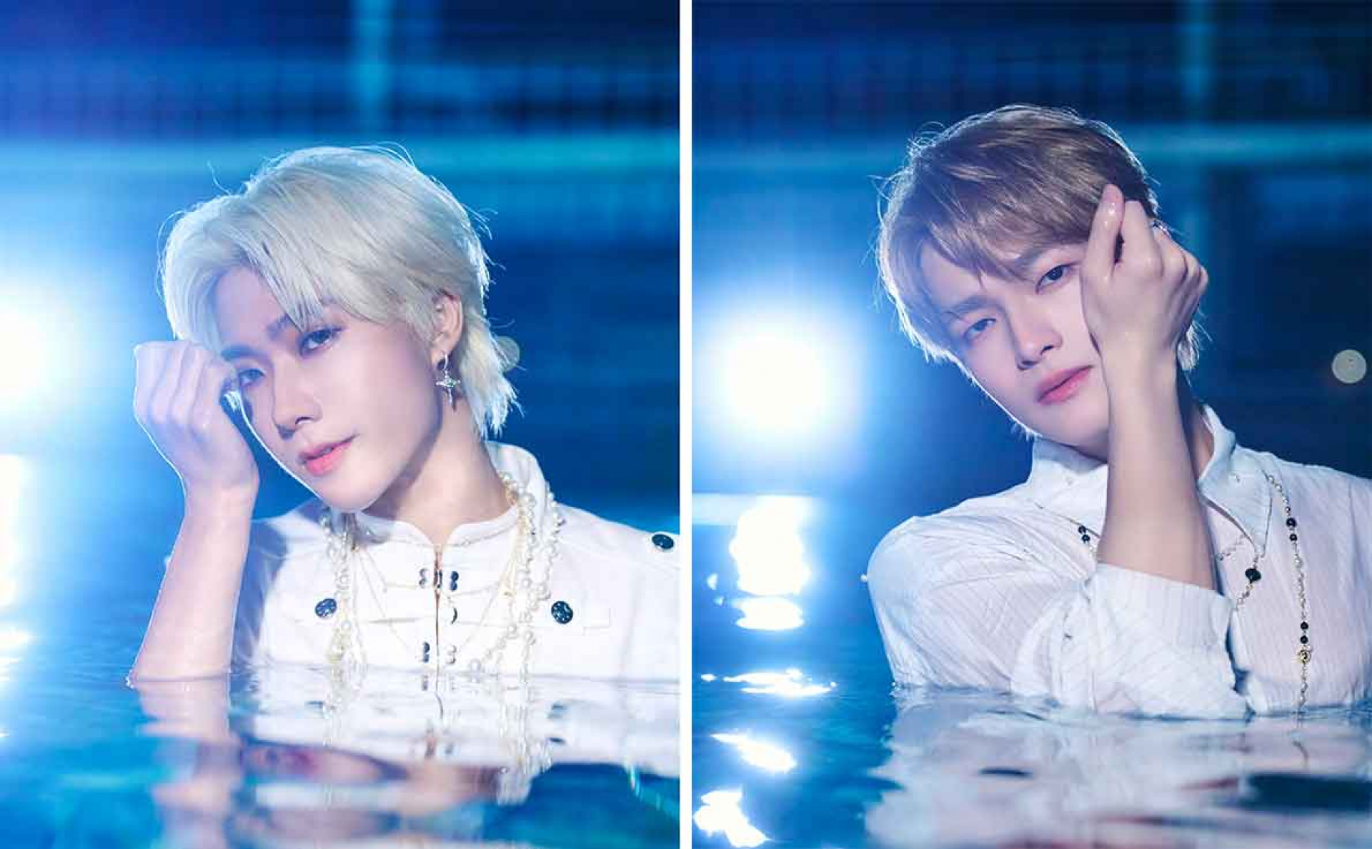 (左)崇峻、(右)彫秦