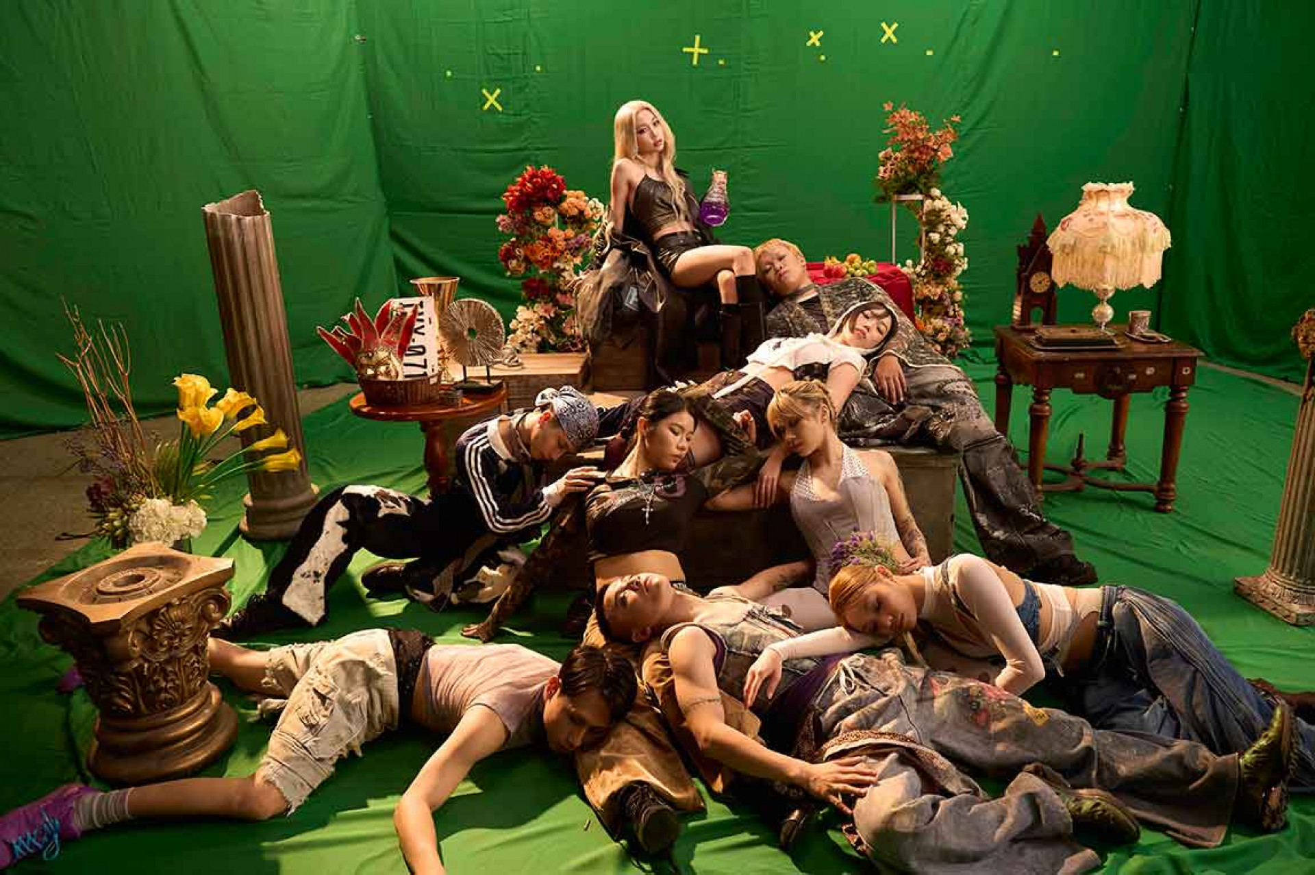 郁欣 Ivy化身致命毒藥!出道單曲〈Want Me Back〉結合綠幕特效帶來奇幻視覺效果 (KTJ Holding 提供)