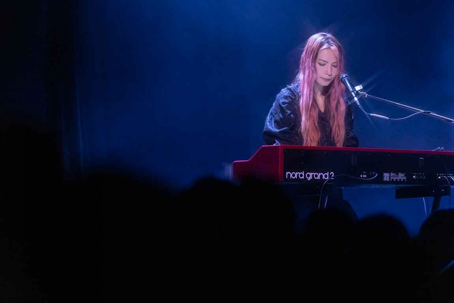 惠婷為演出添購全新電鋼琴。（相信音樂提供）