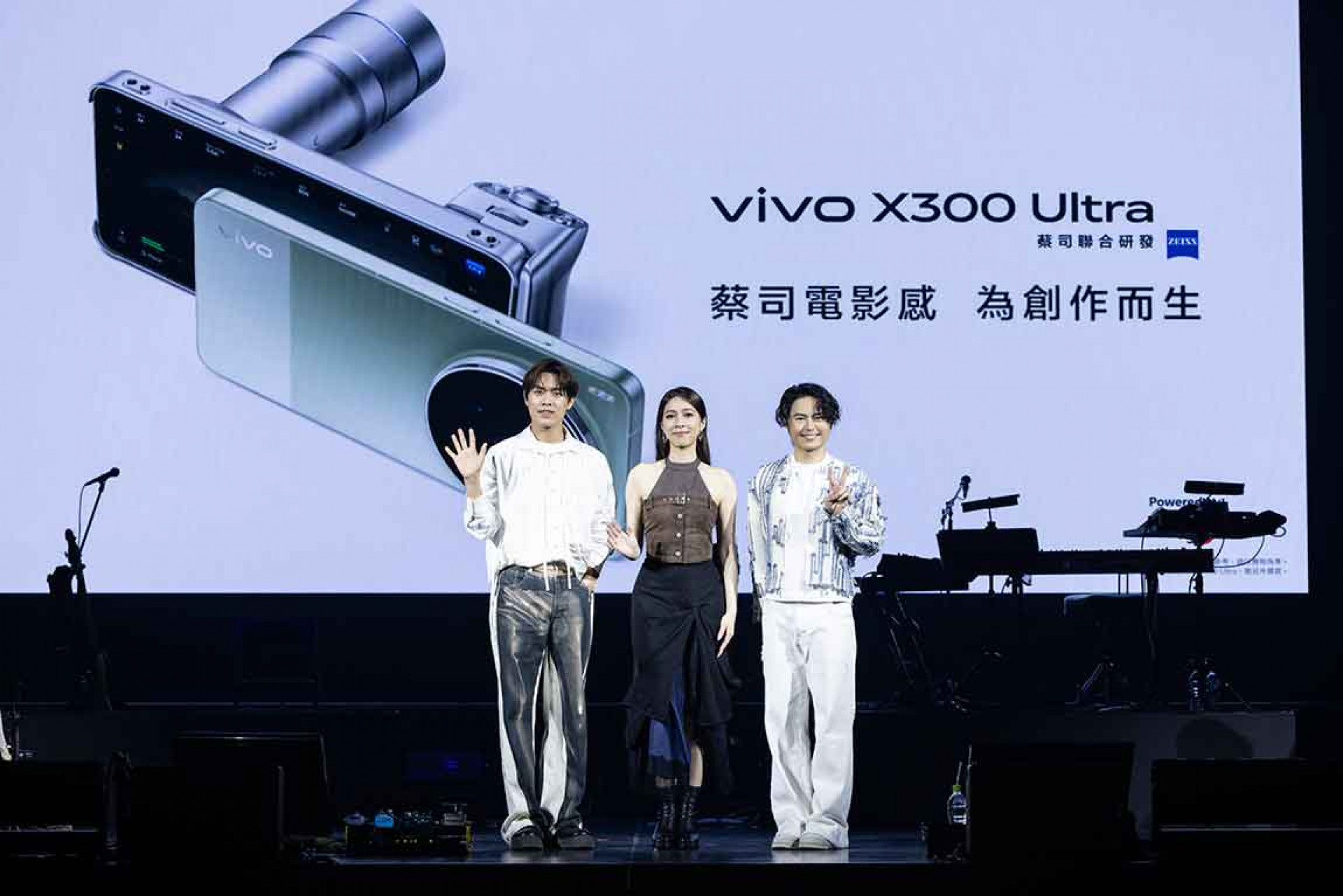 vivo出手重磅邀約告五人擔任年度代言人再創佳績。(相信音樂提供)