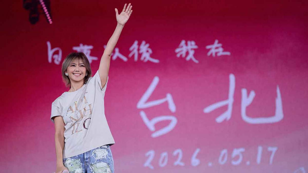 從雨中撐傘到大巨蛋萬人合唱！孫燕姿不敗金曲連發 感性告白：謝謝你們都還在