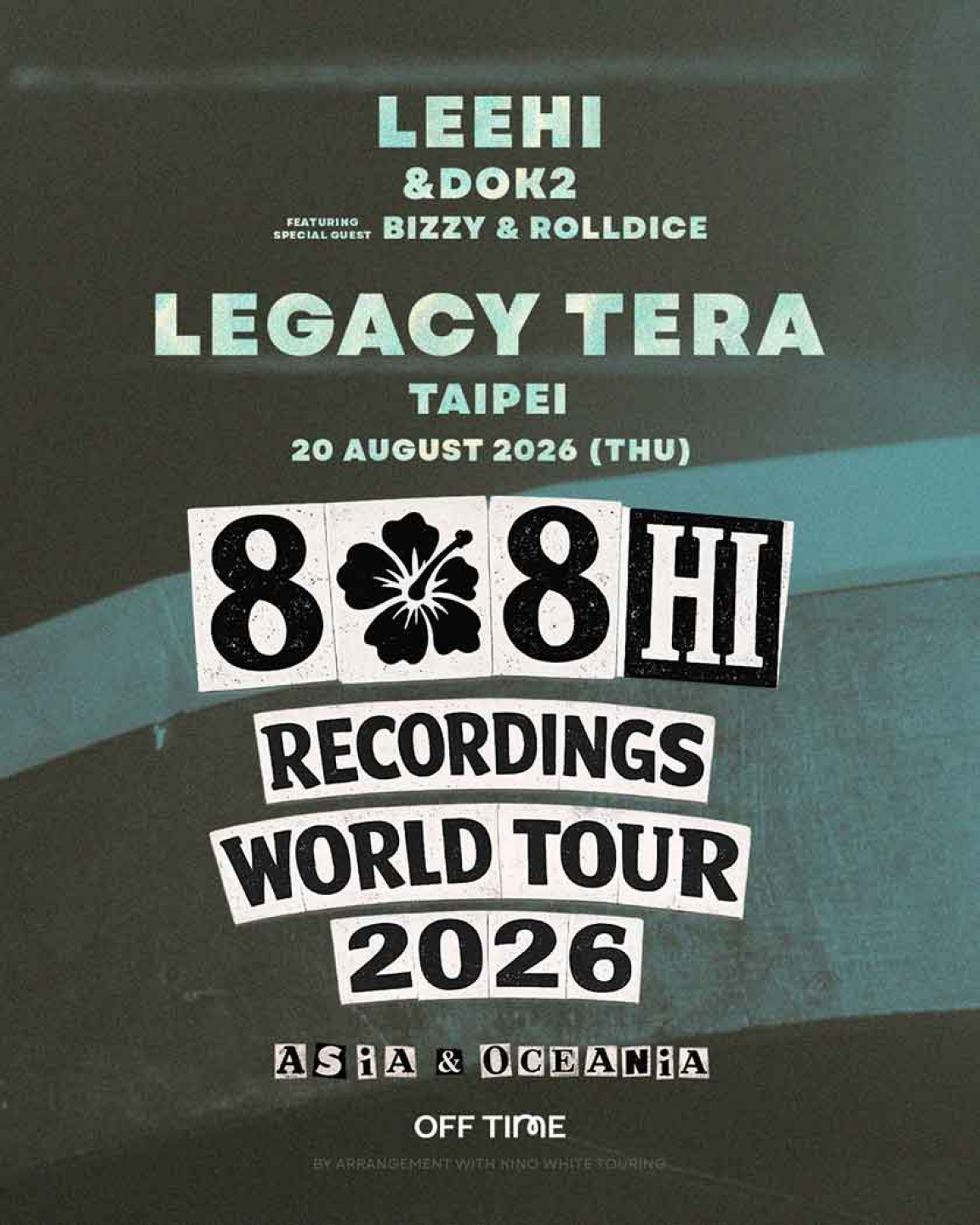「LEEHI 808 HI RECORDING WORLD TOUR ASIA & OCEANIA TAIPEI」