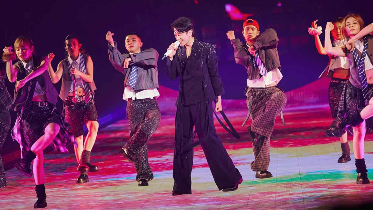 韋禮安小巨蛋滿場飛！斜長舞台體力大考驗、實力金嗓16首代表作Non Stop