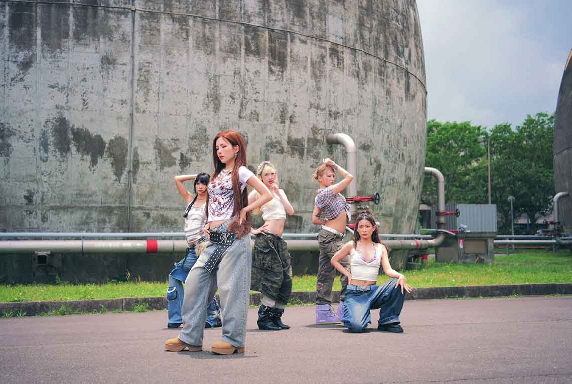 Jocelyn 9.4.0 這次在〈where my girls at_〉MV 中首度挑戰完整的唱跳與排舞(照片提供:種子音樂)