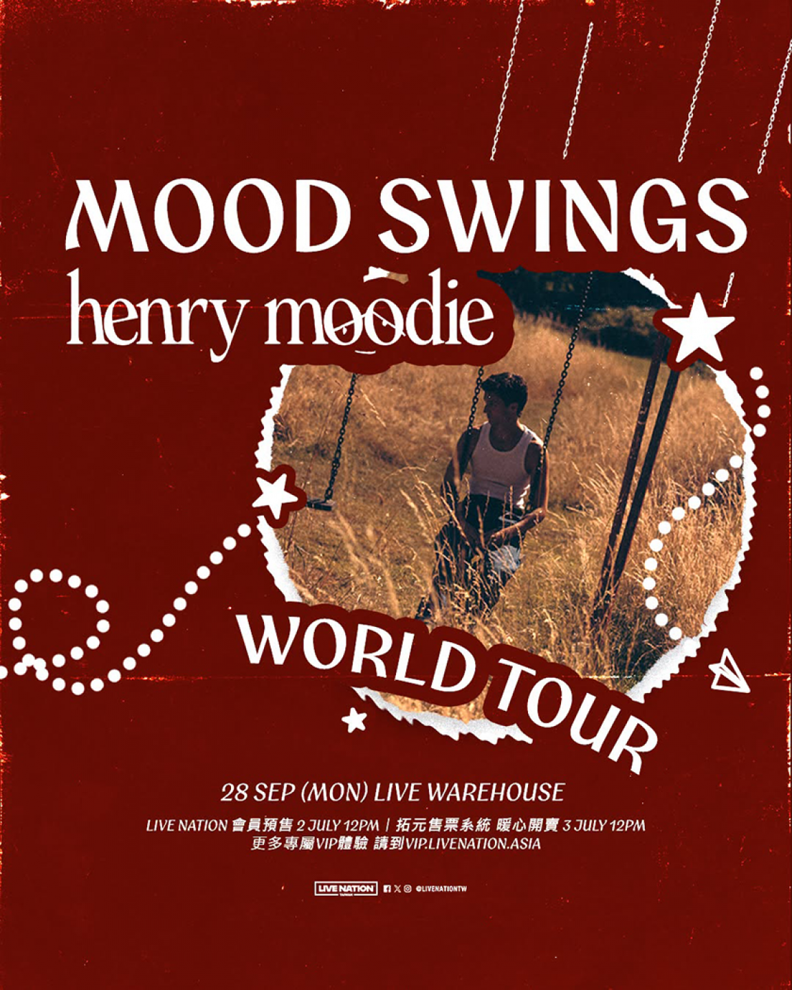 《Mood Swings World Tour》 Live Nation Taiwan 提供