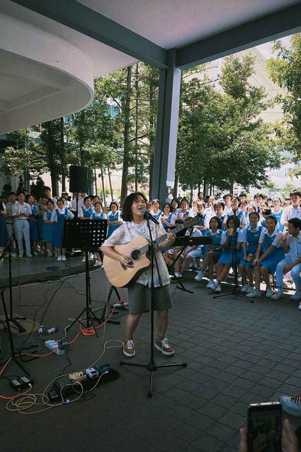 JOYCE就以斯將《吉他復興》運動同步推向大馬校園