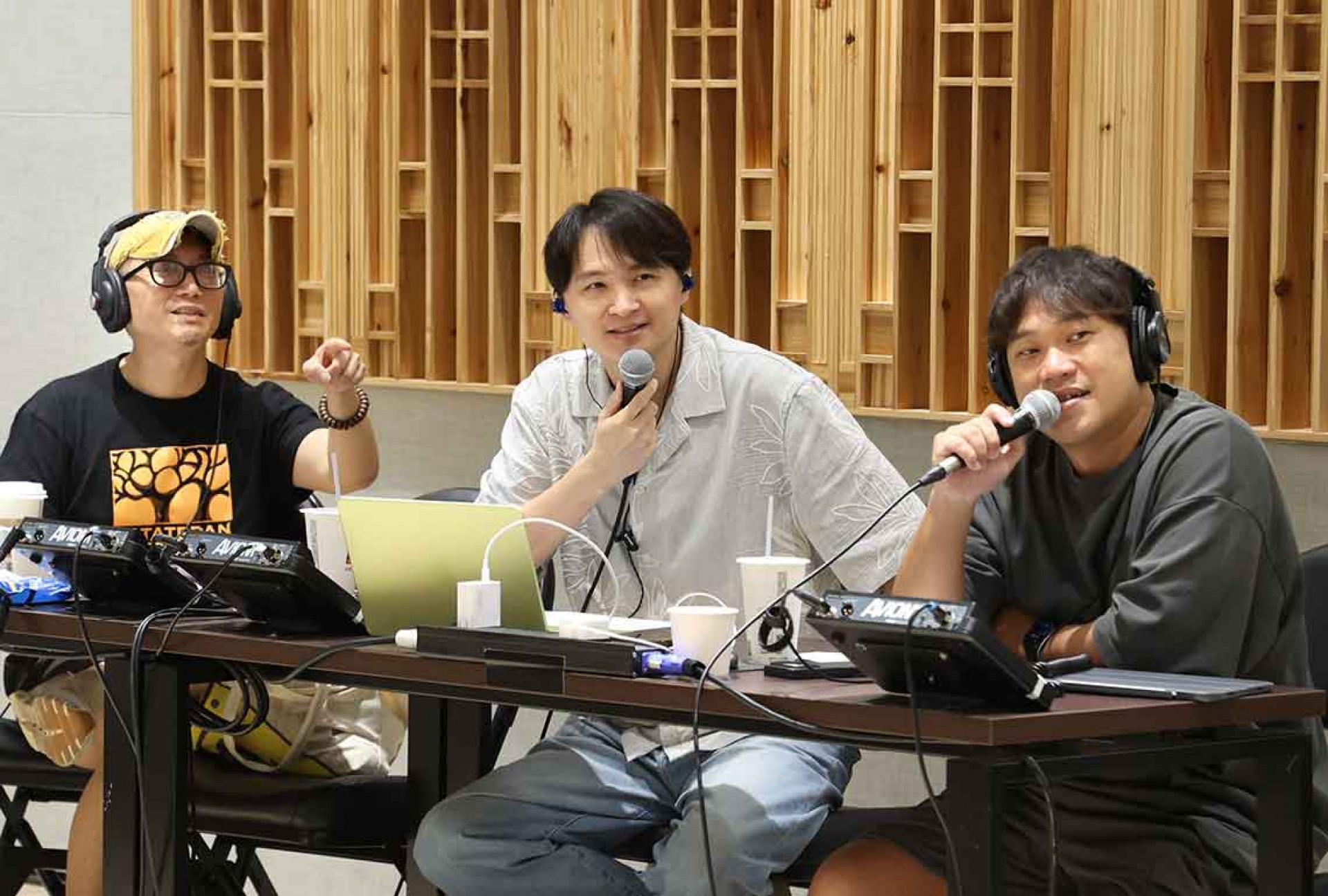 2026 北流Open Lab培訓課導師，從圖左至右分別是小樹老師、陳建瑋老師、李百罡老師。圖_北流提供