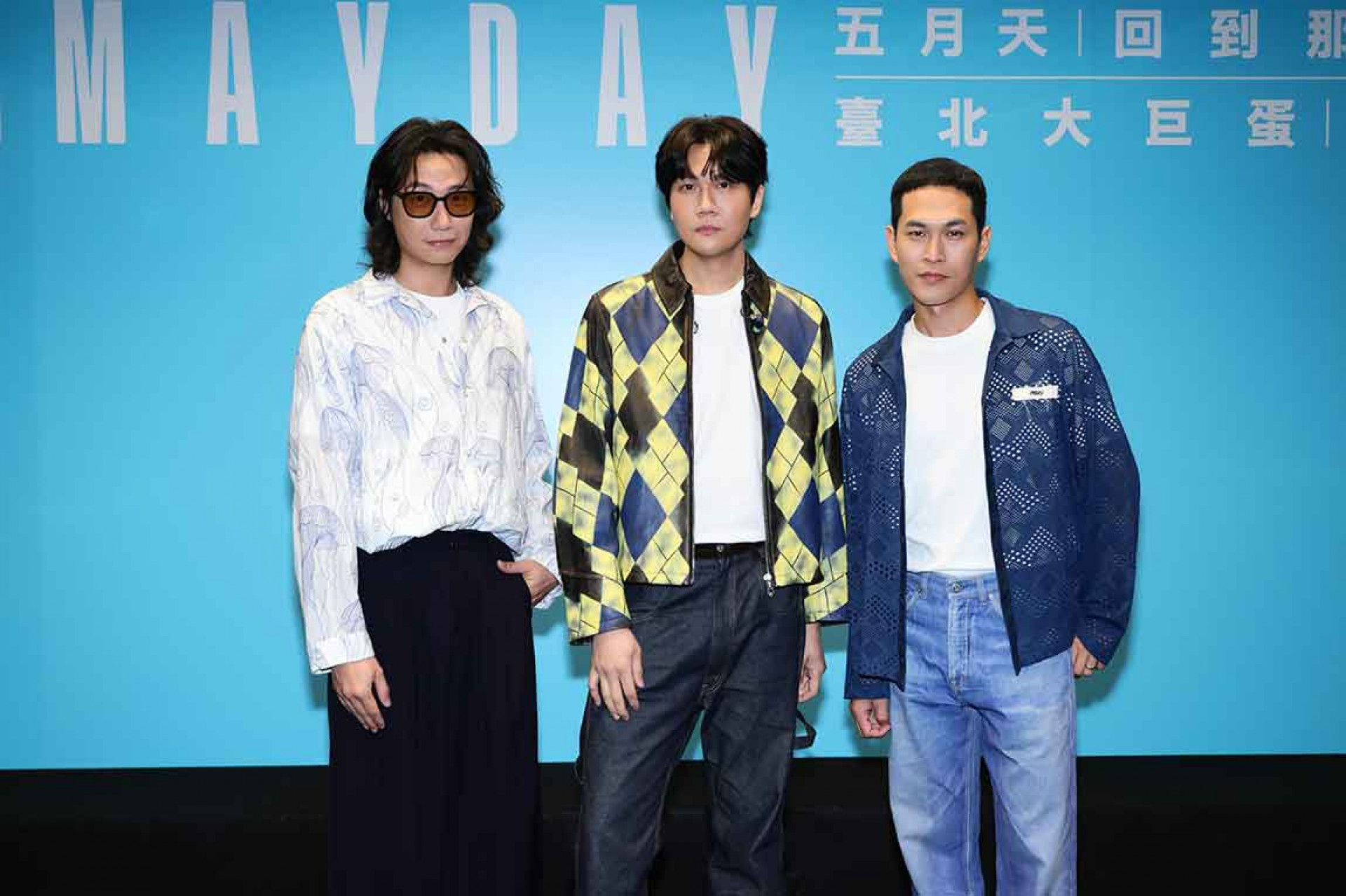 宇宙人昨日擔任五月天5525+2《回到那一天》25週年巡迴演唱會台北站開場嘉賓。（相信音樂提供）