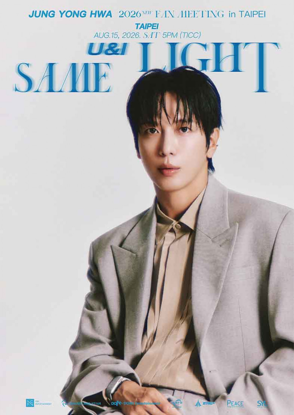 《2026 JUNG YONG HWA FAN MEETING SAME LIGHT:U&I IN TAIPEI》