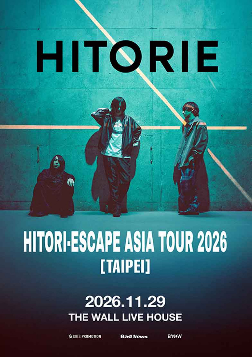 HITORI ESCAPE ASIA TOUR 2026 【TAIPEI】
