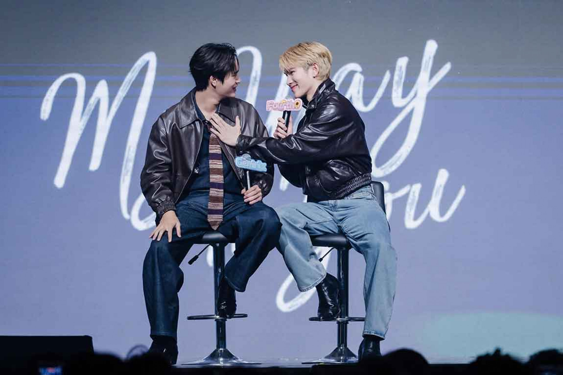 GeminiFourth見面會上學中文互撩放閃
