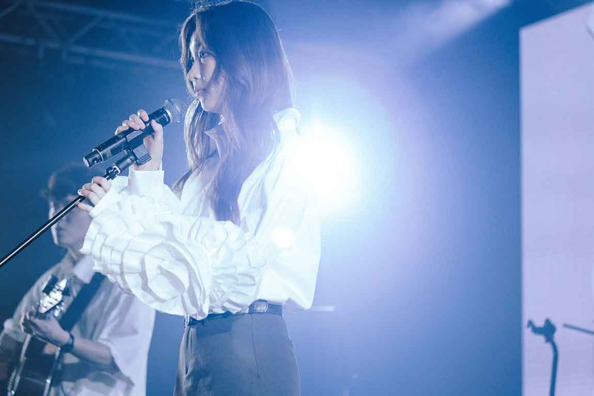 歌手CClaire 馬愷伶於ID音樂節演出 (圖_嵐澄創藝、ID音樂節提供)