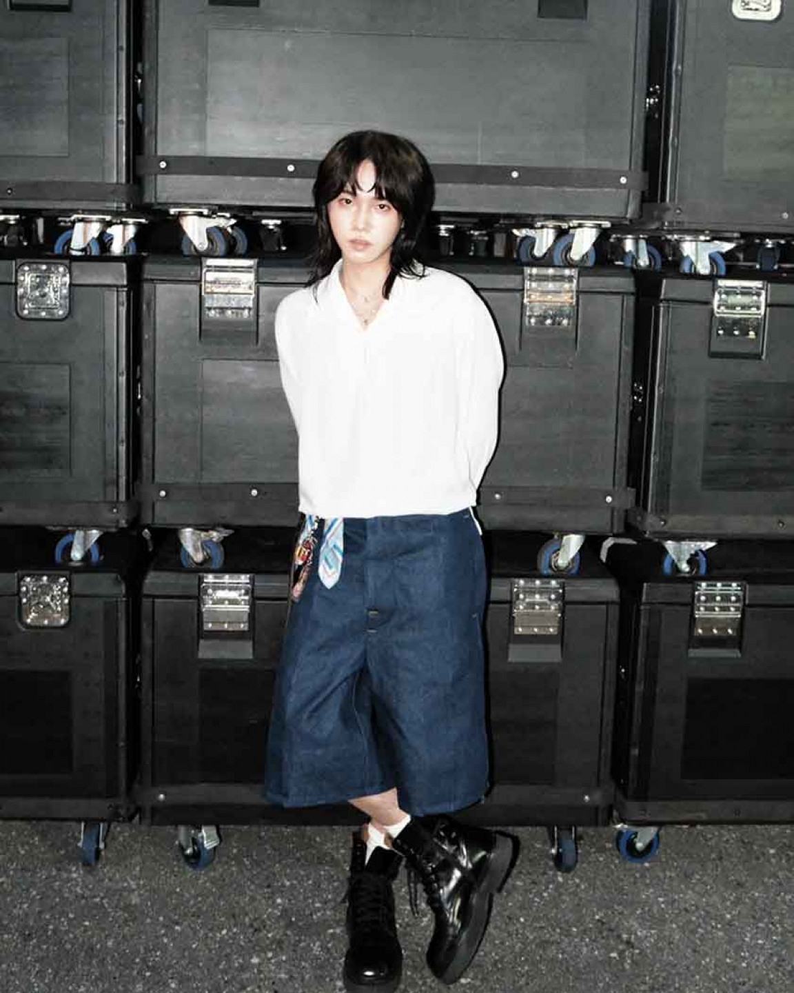 〈我美不美？〉歌曲製作，持修打破了以往的工作習慣，挑戰從頭到尾完成製作