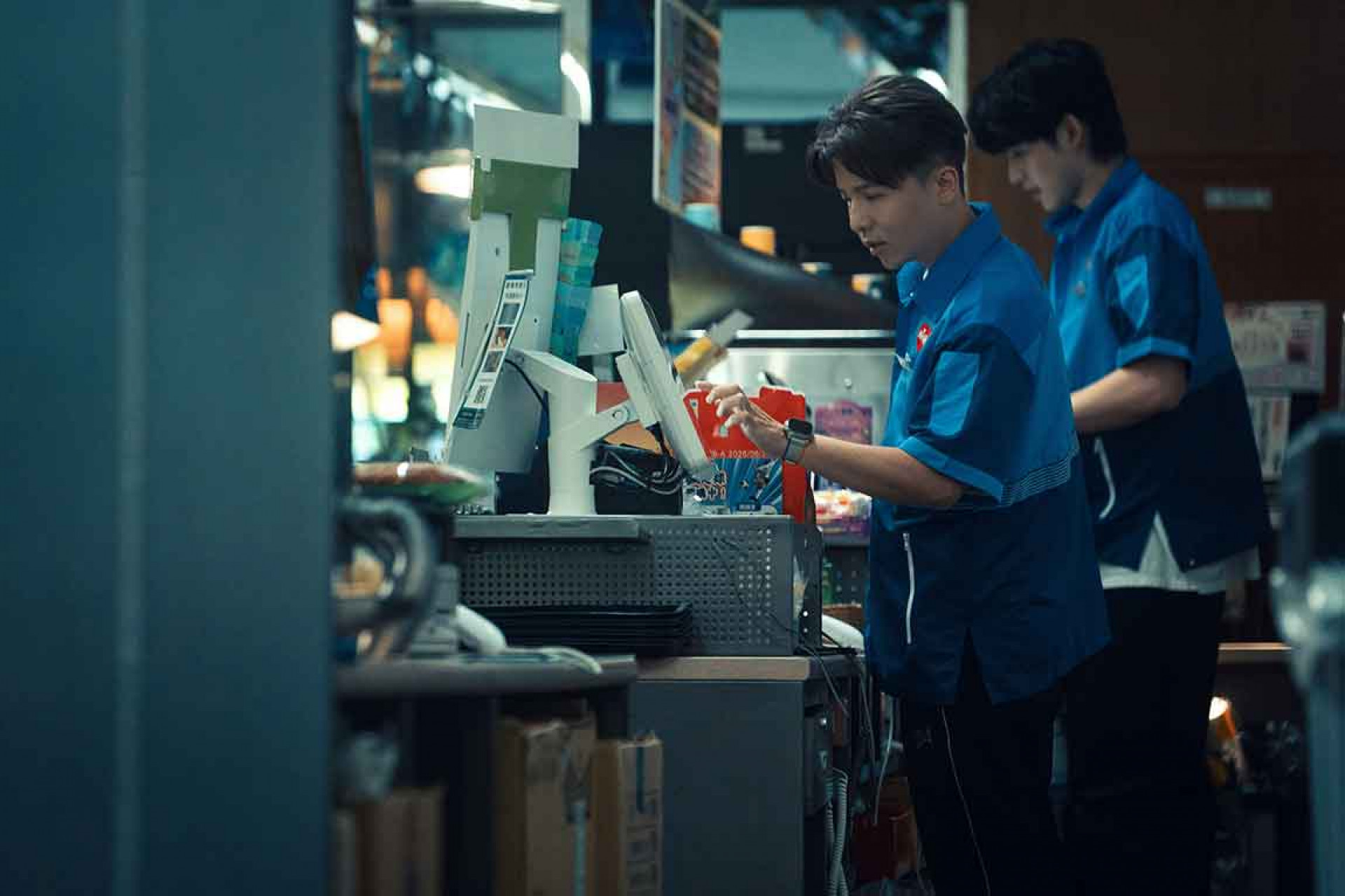 小宇（左）、王品澔