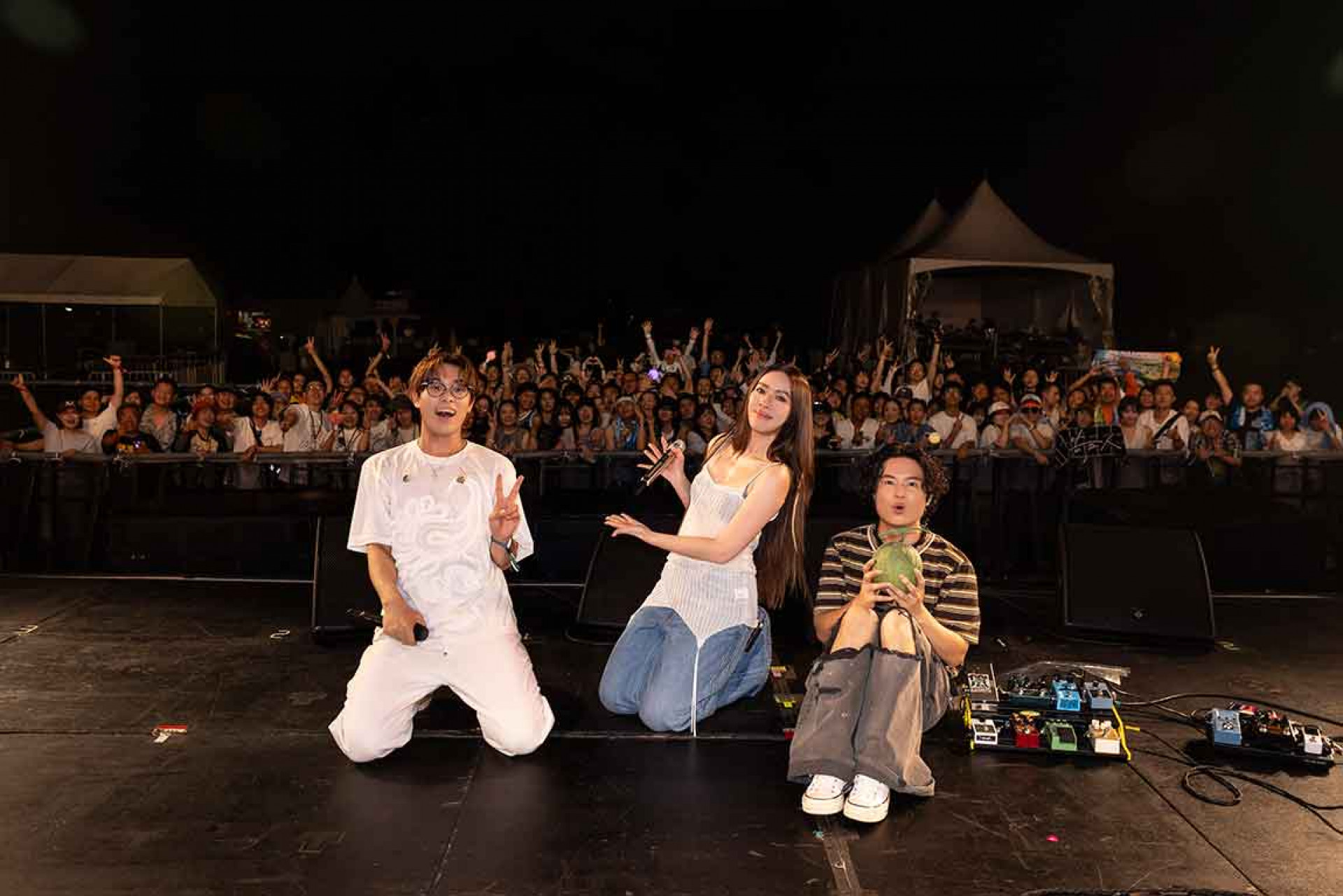 告五人 在Summer Sonic大阪戶外舞台開唱。（相信音樂提供）