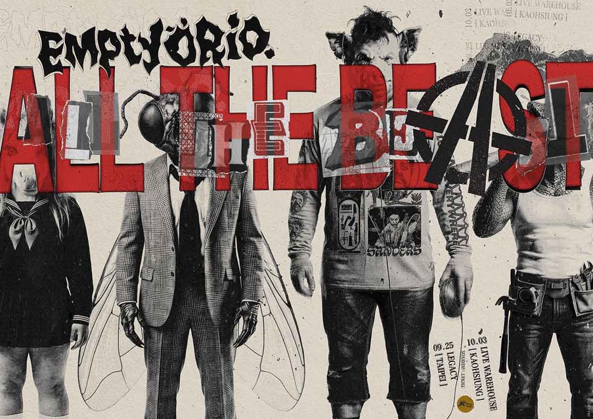 第二輪巡演 ALL THE BEAST巡迴(圖_ 火氣音樂 提供)