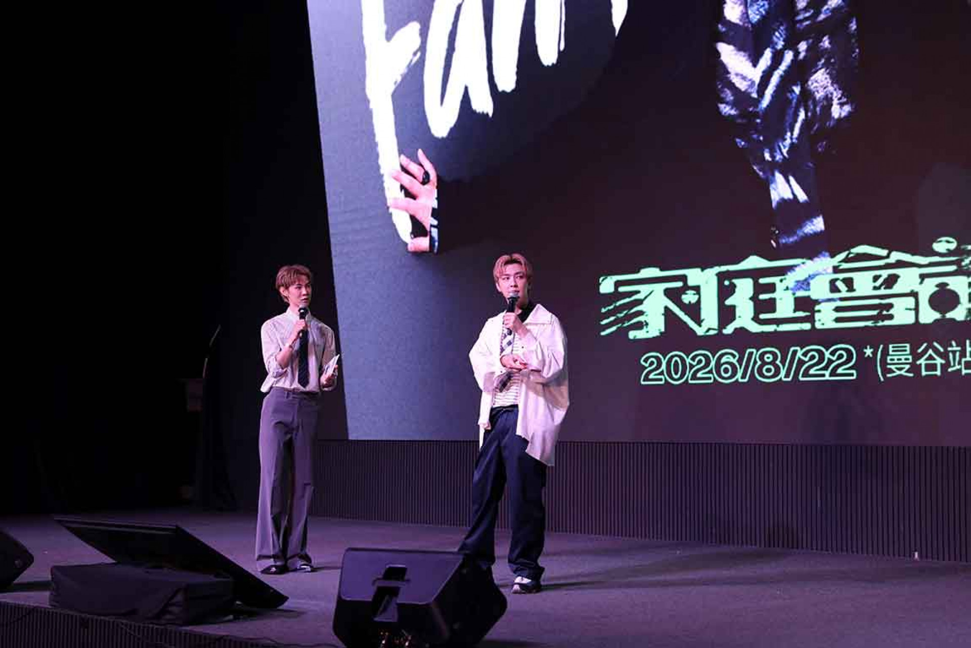 獲炎亞綸老闆(右)欽點飛曼谷主持!夏和熙(左)怕搞砸「直接被開除」!( 晴空鳥提供 )