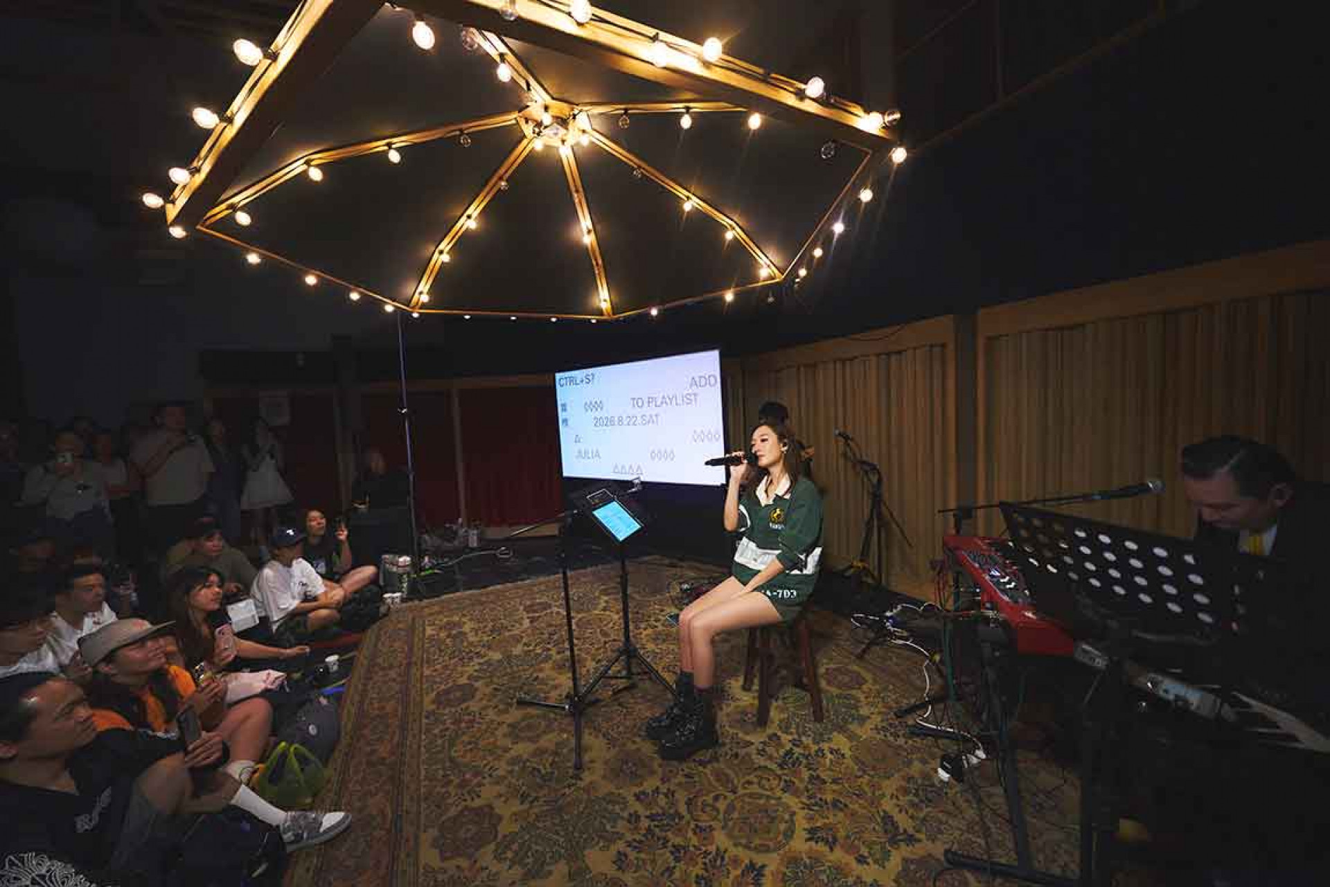 Julia吳卓源於0822（六）在玉成錄音室金廳舉辦《Julia吳卓源：CTRL+S？add to playlist近距離新歌搶聽會》