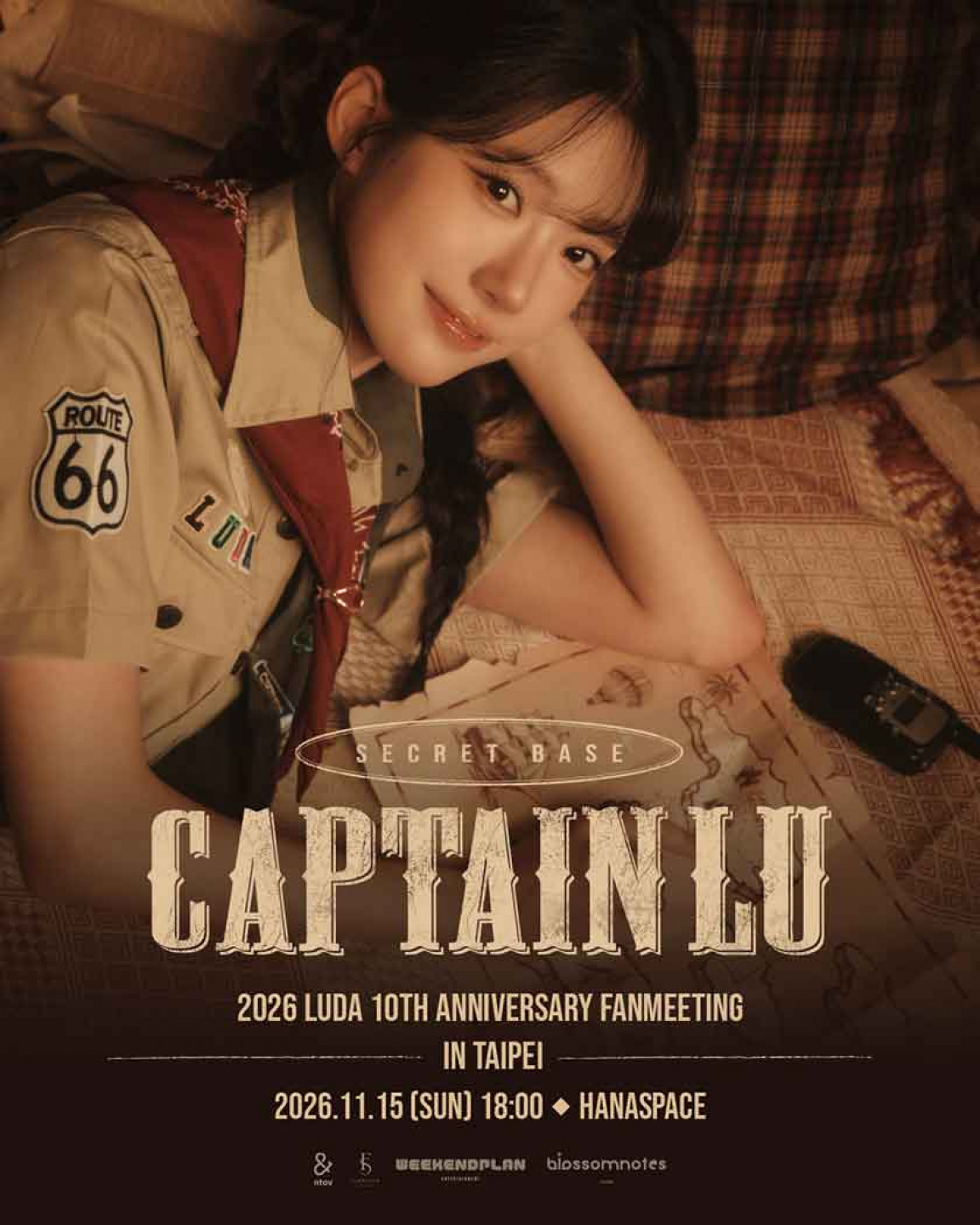 《2026 LUDA 10TH ANNIVERSARY FANMEETING ‘CAPTAIN LU’ IN TAIPEI》