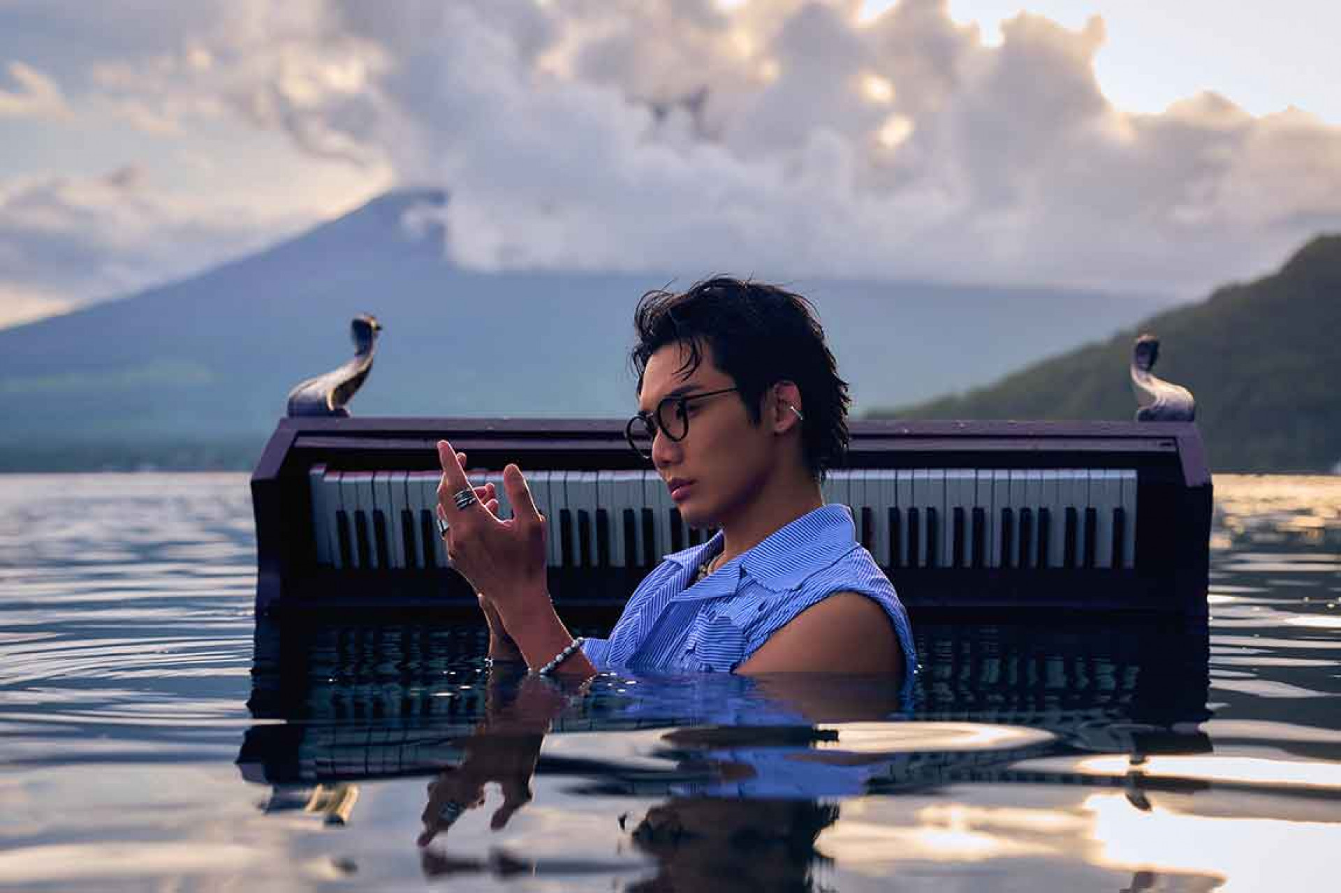 拍攝一結束,放鬆的徐暐翔竟在半夜直接發高燒又腸胃炎