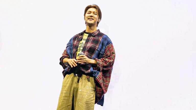 CNBLUE姜敏赫台北挑戰「閃身步」還加碼大跳〈你是我的花朵〉