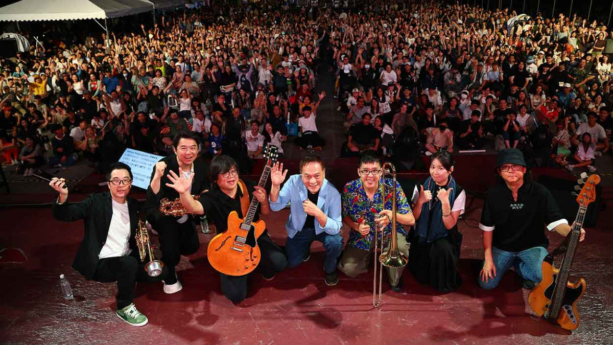 臺北爵士音樂節20週年盛大落幕！破萬樂迷擠爆北流主舞台 12組海內外爵士好手輪番飆技